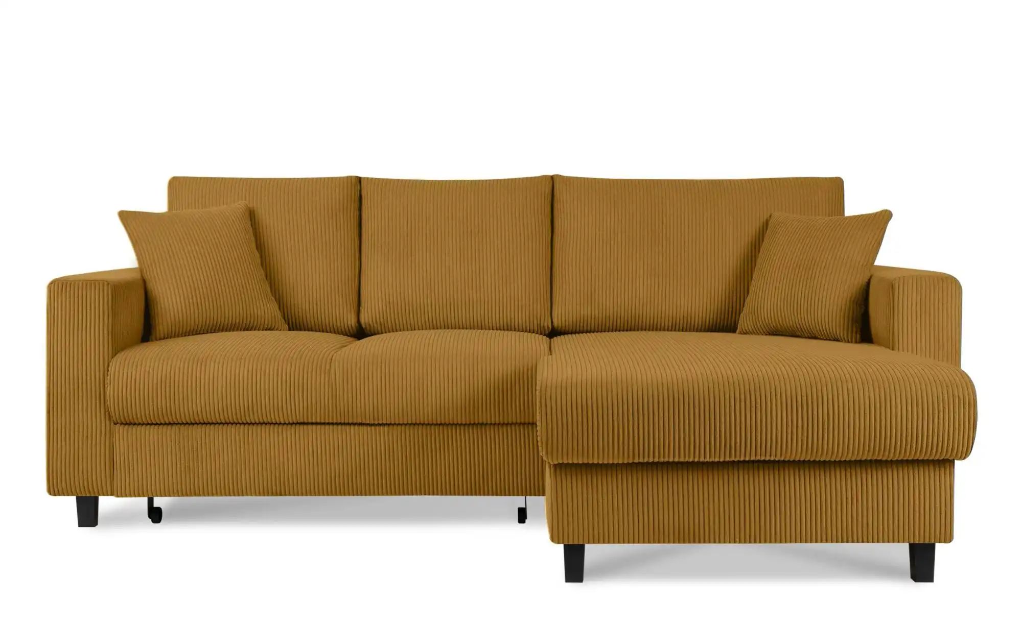 KONSIMO Ecksofa   ¦ gelb ¦ Maße (cm): B: 234 H: 92 Polstermöbel > Sofas > E günstig online kaufen