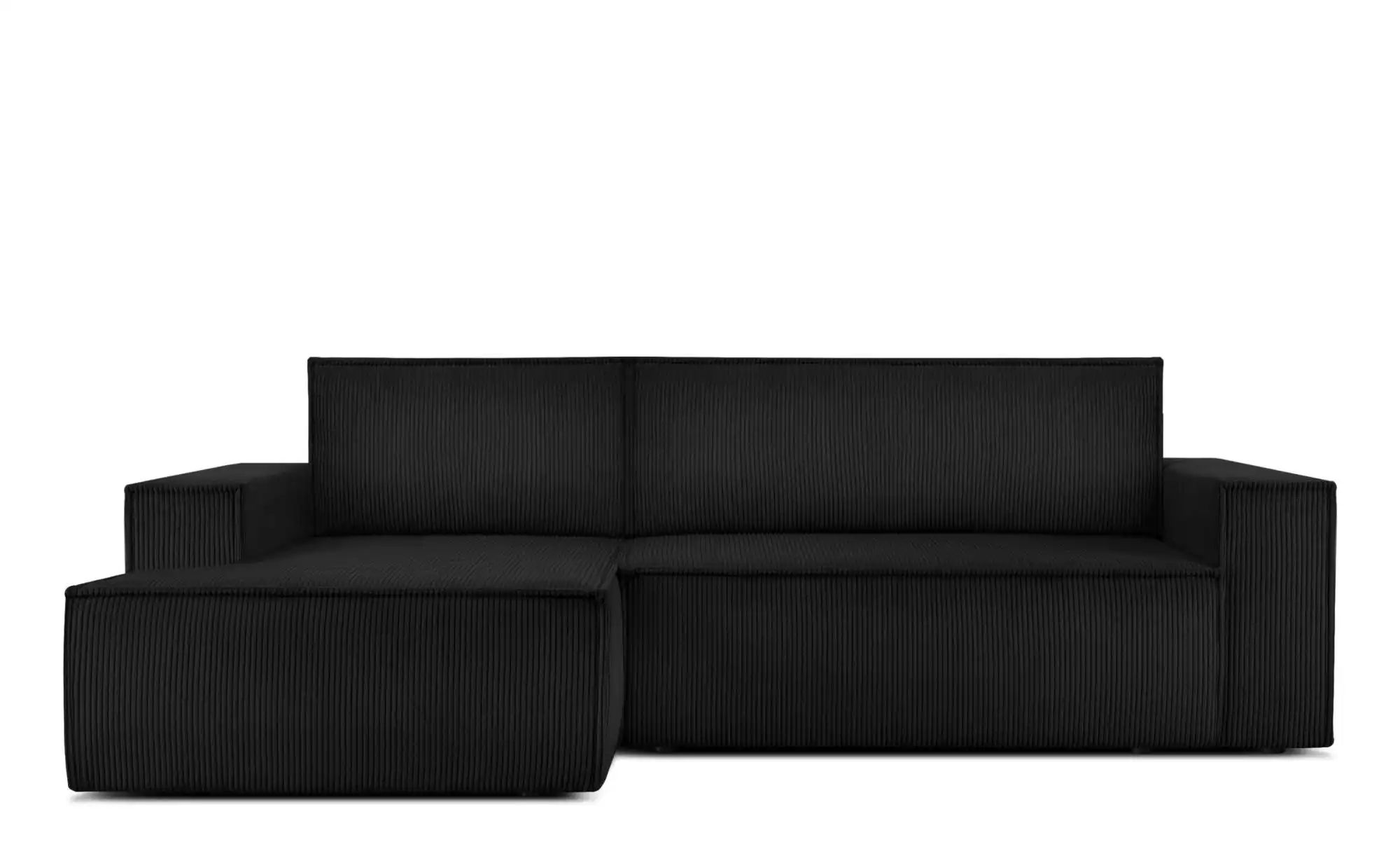 KONSIMO Ecksofa   ¦ schwarz ¦ Maße (cm): B: 262 H: 88 Polstermöbel > Sofas günstig online kaufen