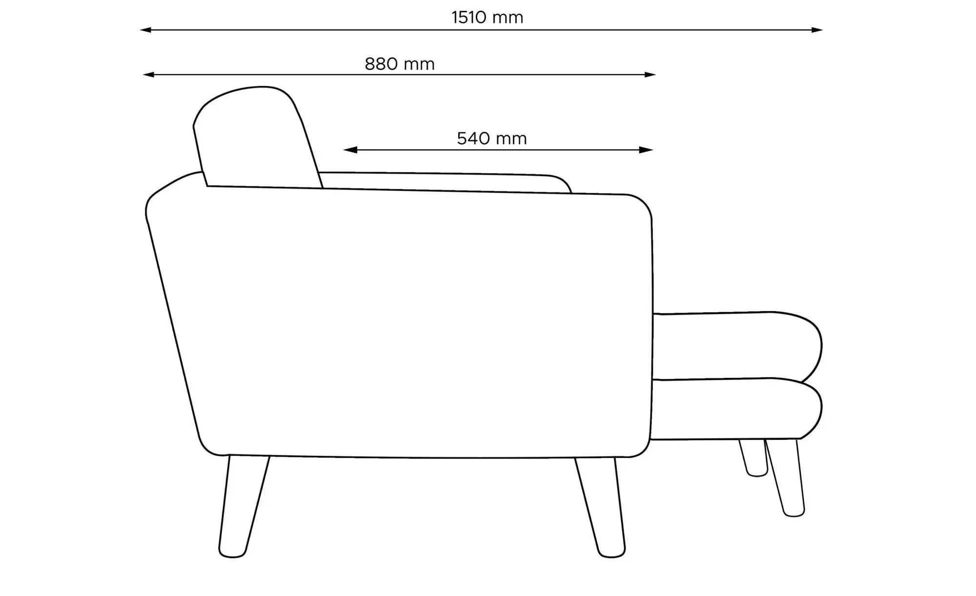 Thumbnail - KONSIMO Ecksofa ¦ beige ¦ Maße (cm): B: 190 H: 78 Polstermöbel > Sofas > Ecksofas - Höffner