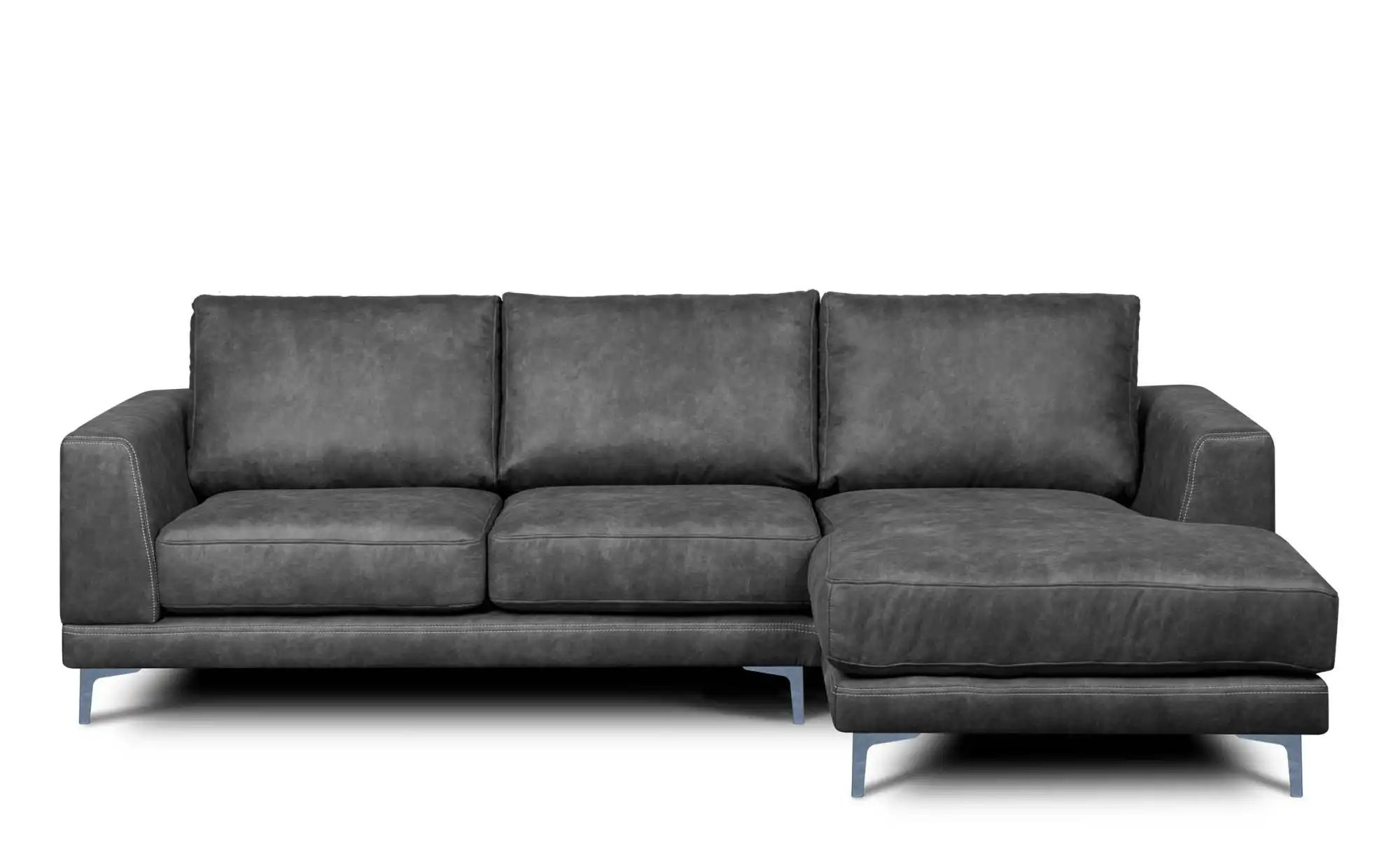 KONSIMO Ecksofa   ¦ grau ¦ Maße (cm): B: 264 H: 82 Polstermöbel > Sofas > E günstig online kaufen