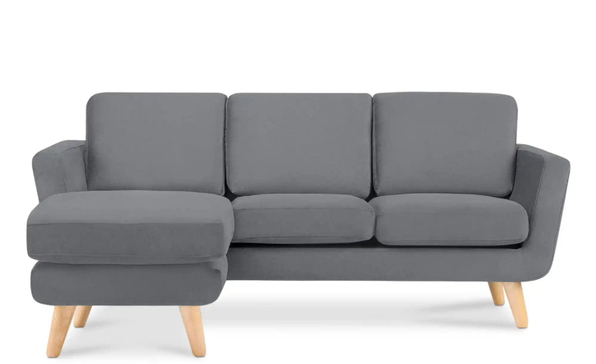 KONSIMO Ecksofa   ¦ grau ¦ Maße (cm): B: 190 H: 78 Polstermöbel > Sofas > E günstig online kaufen