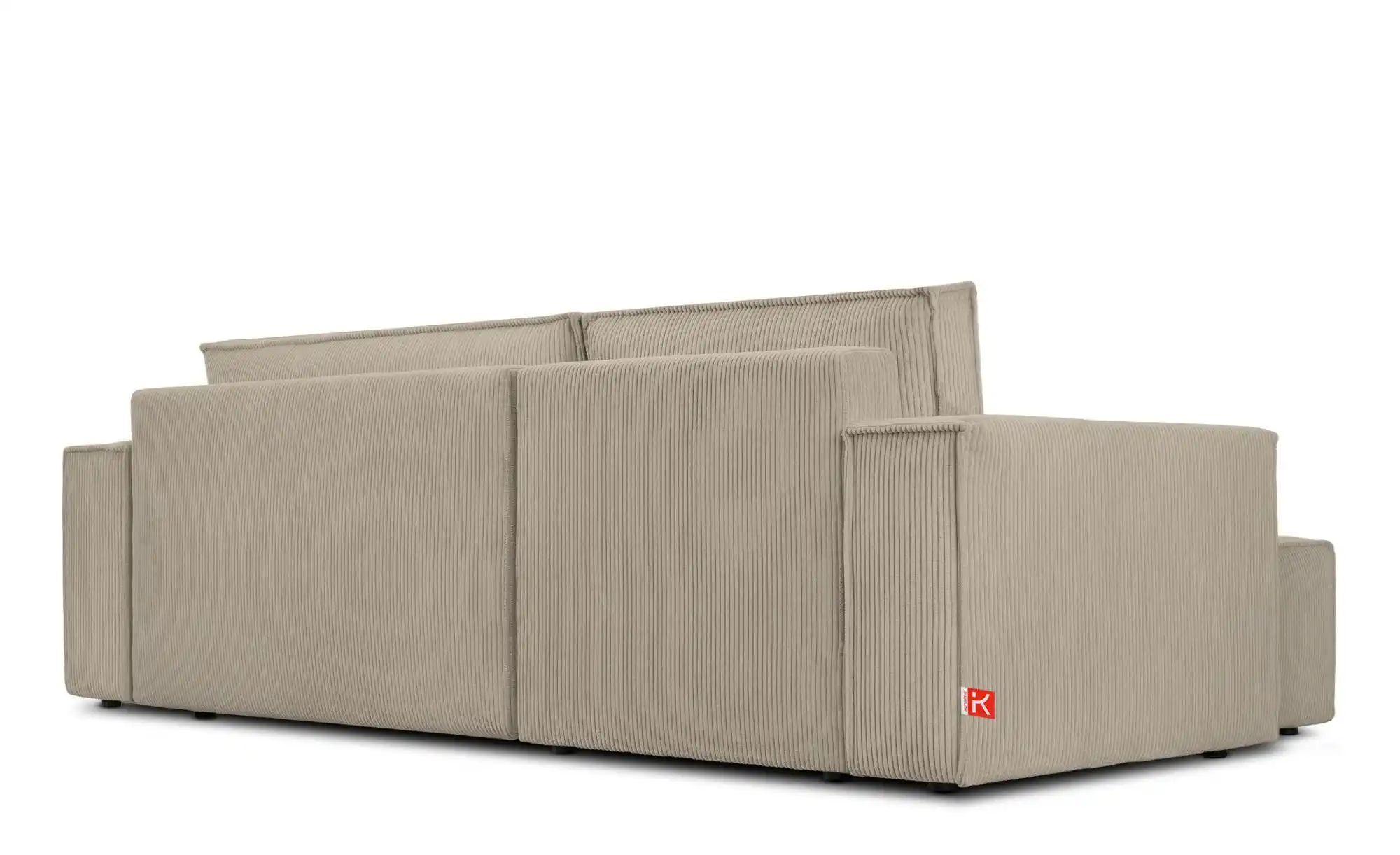 KONSIMO Ecksofa   ¦ beige ¦ Maße (cm): B: 262 H: 89 Polstermöbel > Sofas > günstig online kaufen