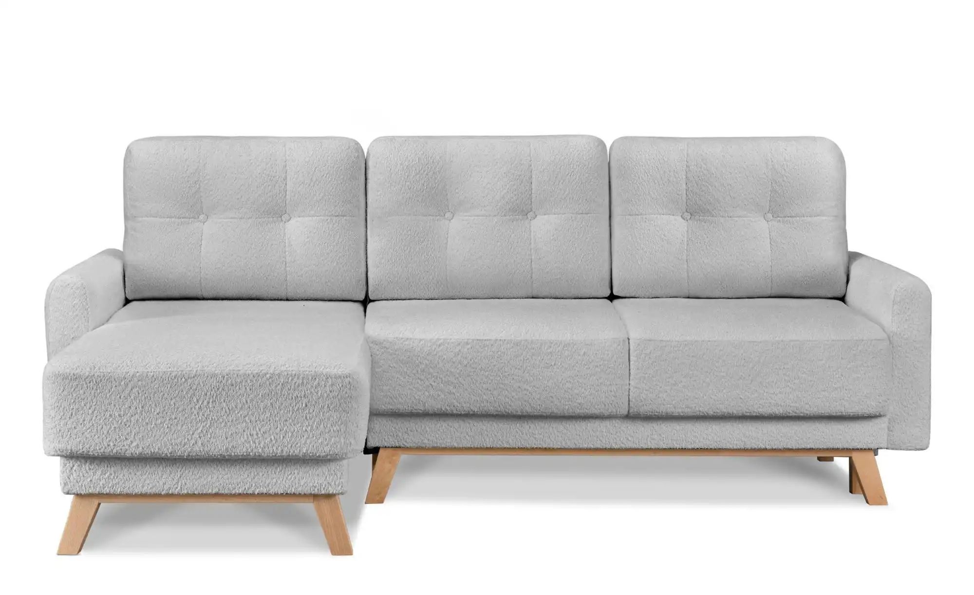 KONSIMO Ecksofa   ¦ grau ¦ Maße (cm): B: 228 H: 79 Polstermöbel > Sofas > E günstig online kaufen
