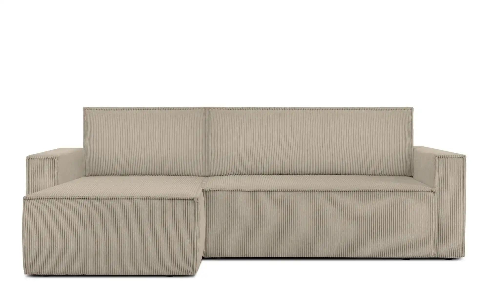 KONSIMO Ecksofa   ¦ beige ¦ Maße (cm): B: 246 H: 89 Polstermöbel > Sofas > günstig online kaufen