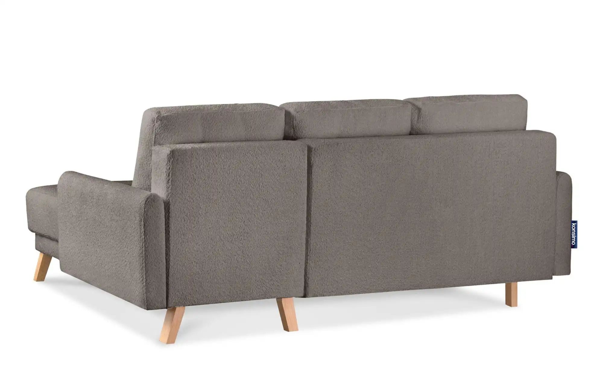 KONSIMO Ecksofa   ¦ braun ¦ Maße (cm): B: 228 H: 79 Polstermöbel > Sofas > günstig online kaufen