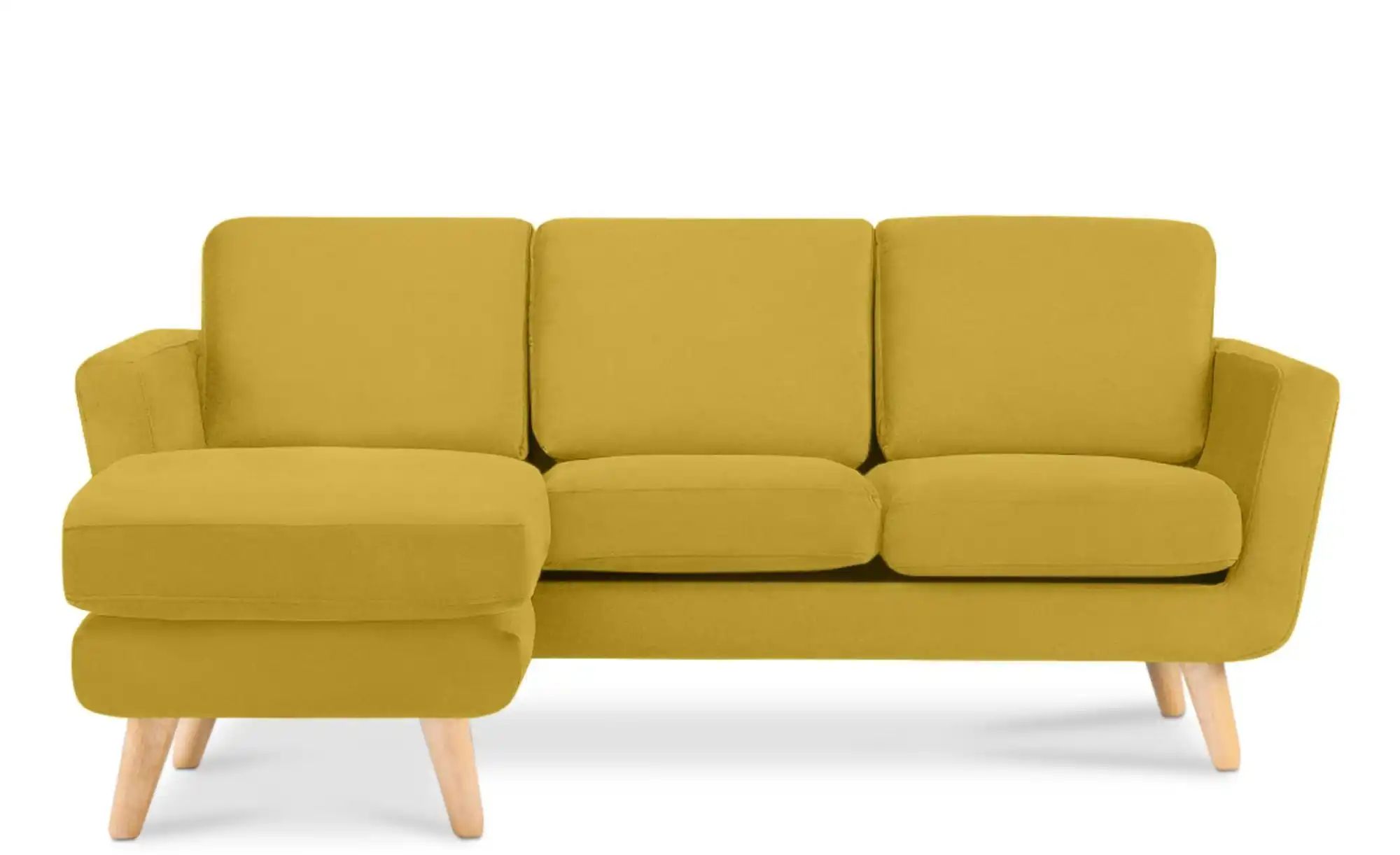 KONSIMO Ecksofa   ¦ gelb ¦ Maße (cm): B: 190 H: 78 Polstermöbel > Sofas > E günstig online kaufen