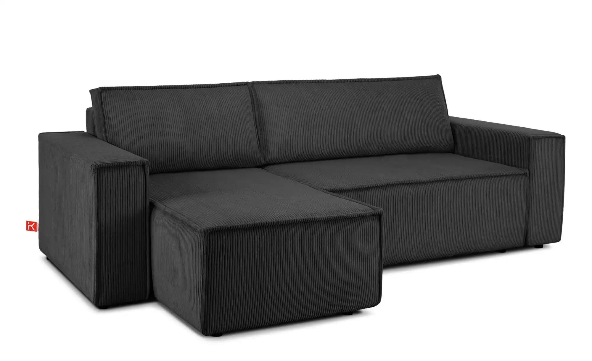 Thumbnail - KONSIMO Ecksofa  Napi ¦ grau ¦ Maße (cm): B: 262 H: 89 Polstermöbel > Sofas > 3-Sitzer - Höffner