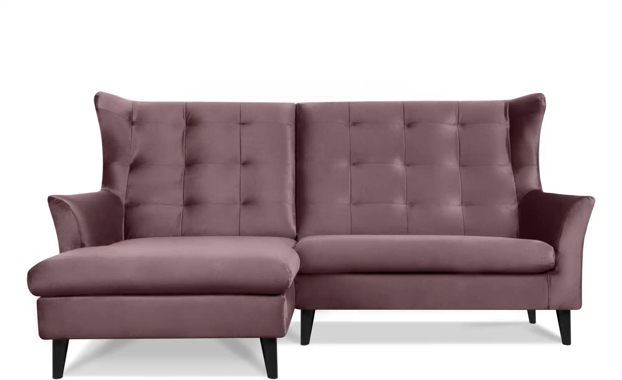 KONSIMO Ecksofa   ¦ rosa/pink ¦ Maße (cm): B: 225 H: 105 Polstermöbel > Sof günstig online kaufen