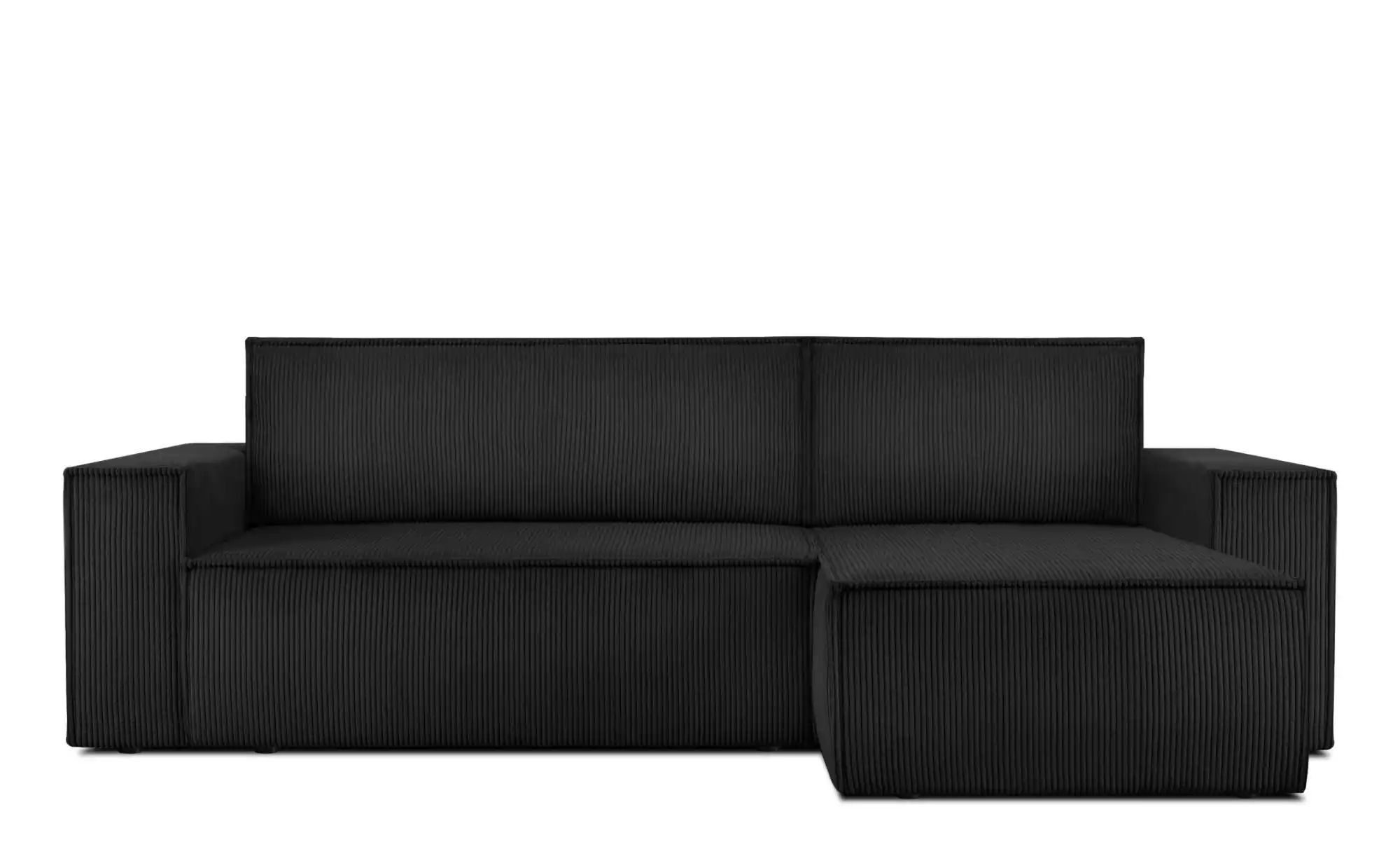 KONSIMO Ecksofa   ¦ schwarz ¦ Maße (cm): B: 262 H: 89 Polstermöbel > Sofas günstig online kaufen