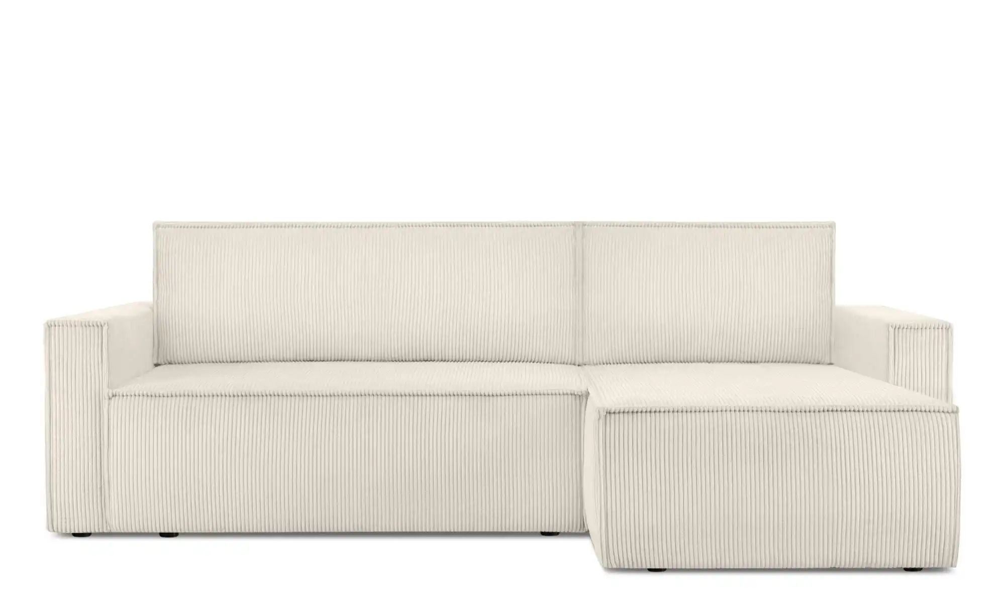 KONSIMO Ecksofa  Napi ¦ creme ¦ Maße (cm): B: 246 H: 89 Polstermöbel > Sofa günstig online kaufen