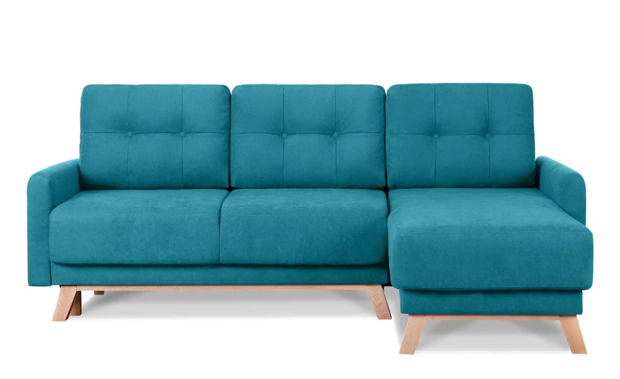 KONSIMO Ecksofa   ¦ türkis/petrol ¦ Maße (cm): B: 228 H: 79 Polstermöbel > günstig online kaufen