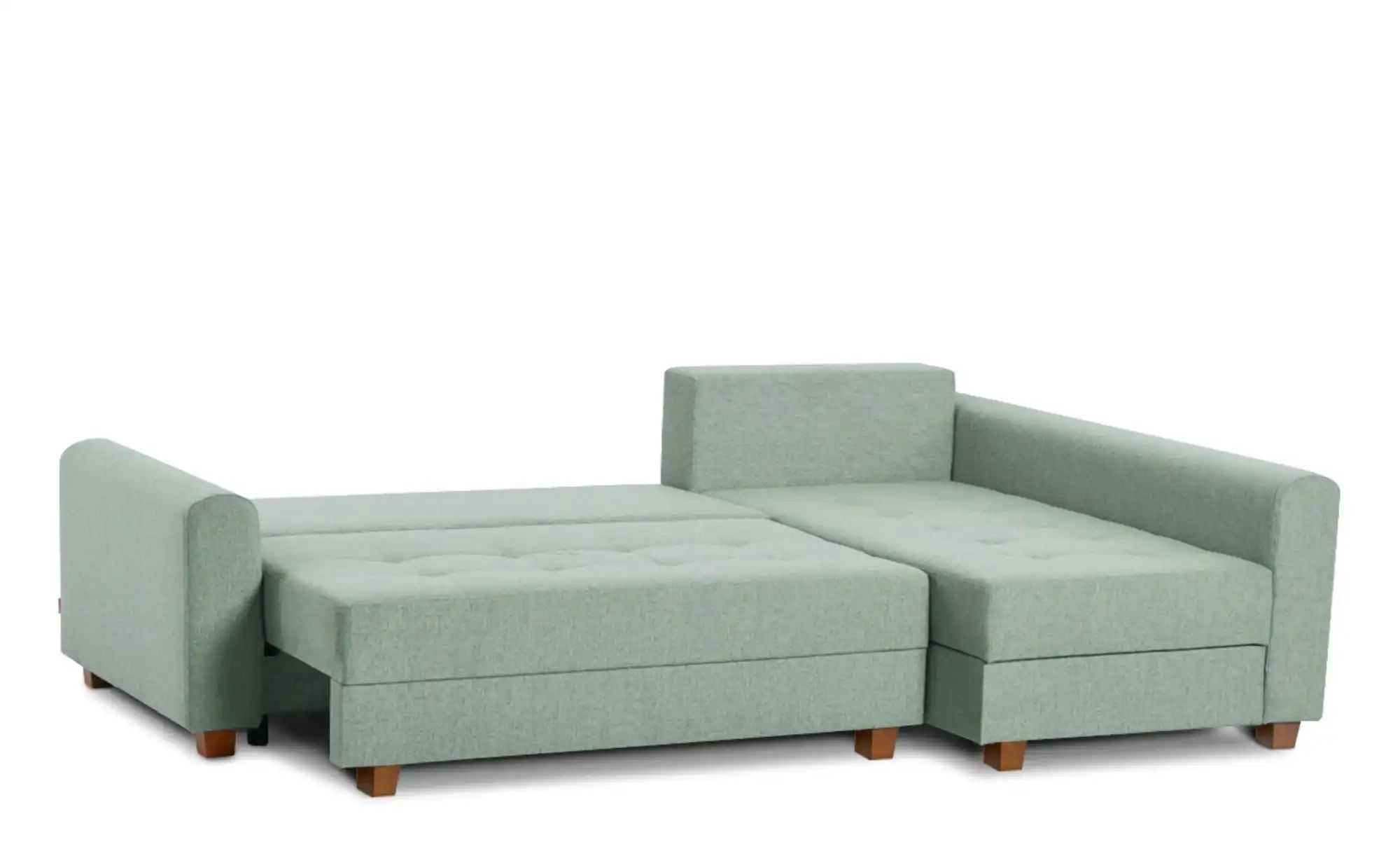 KONSIMO Ecksofa   ¦ grün ¦ Maße (cm): B: 255 H: 88 Polstermöbel > Sofas > E günstig online kaufen