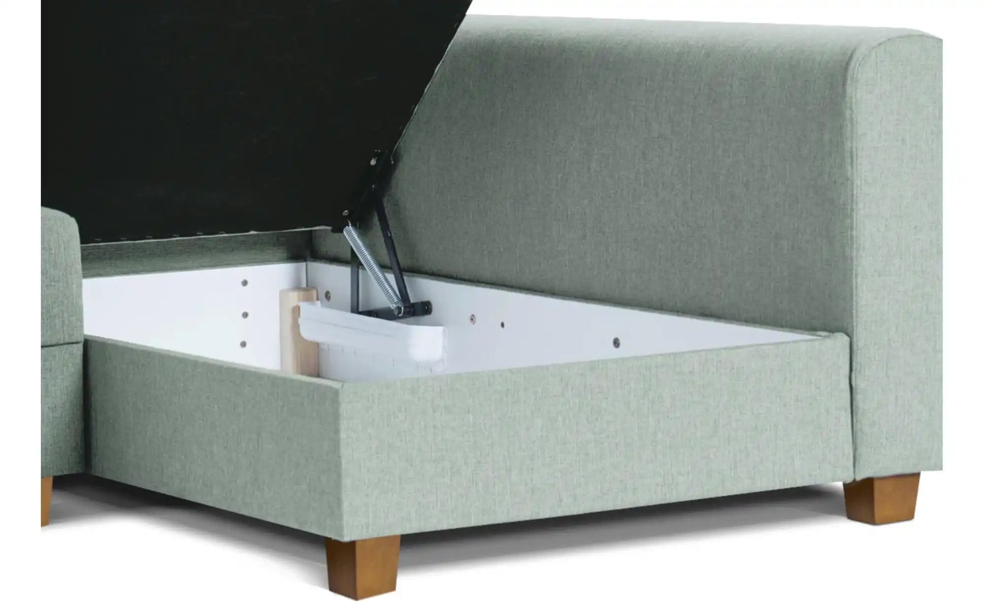 Thumbnail - KONSIMO Ecksofa  Revo ¦ grün ¦ Maße (cm): B: 255 H: 88 Polstermöbel > Sofas > Ecksofas - Höffner
