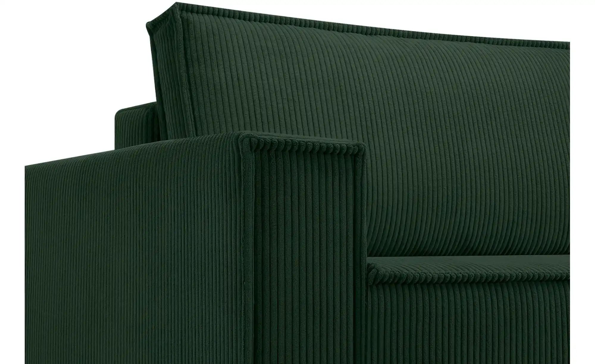 KONSIMO Ecksofa  Napi ¦ grün ¦ Maße (cm): B: 246 H: 89 Polstermöbel > Sofas günstig online kaufen