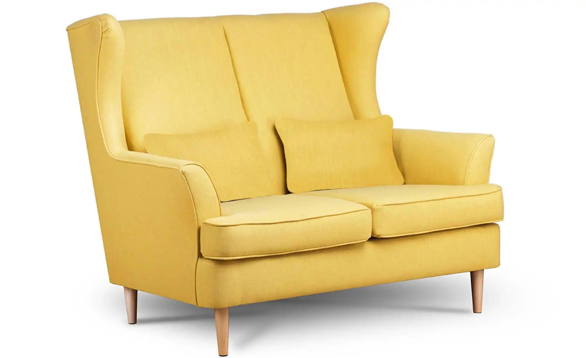 KONSIMO Einzelsofa   ¦ gelb ¦ Maße (cm): B: 136 H: 106 Polstermöbel > Sofas günstig online kaufen