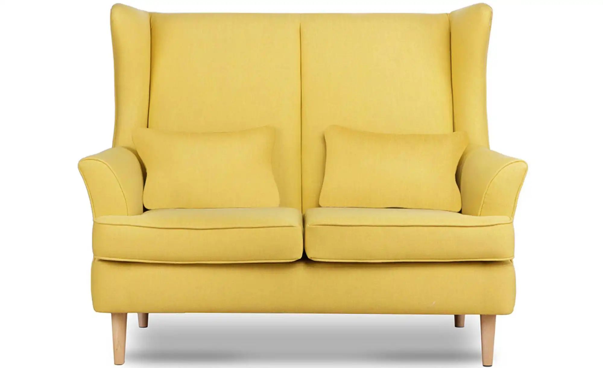 KONSIMO Einzelsofa   ¦ gelb ¦ Maße (cm): B: 136 H: 106 Polstermöbel > Sofas günstig online kaufen