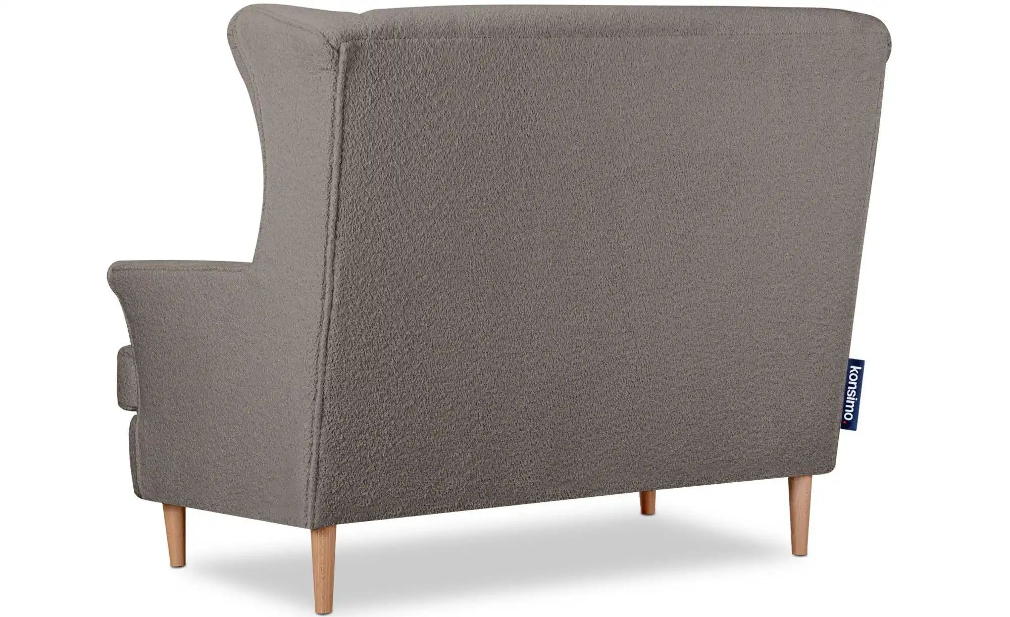 KONSIMO Einzelsofa   ¦ beige ¦ Maße (cm): B: 136 H: 106 Polstermöbel > Sofa günstig online kaufen