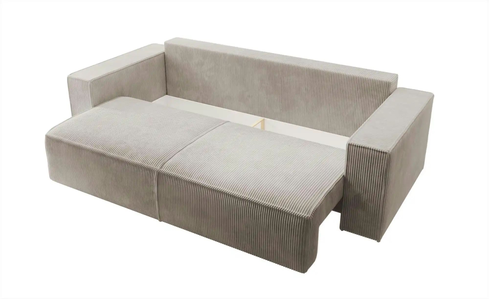 Thumbnail - Einzelsofa mit Schlaffunktion Farese ¦ beige ¦ Maße (cm): B: 257 H: 85 Polstermöbel > Sofas > 3-Sitzer - Höffner