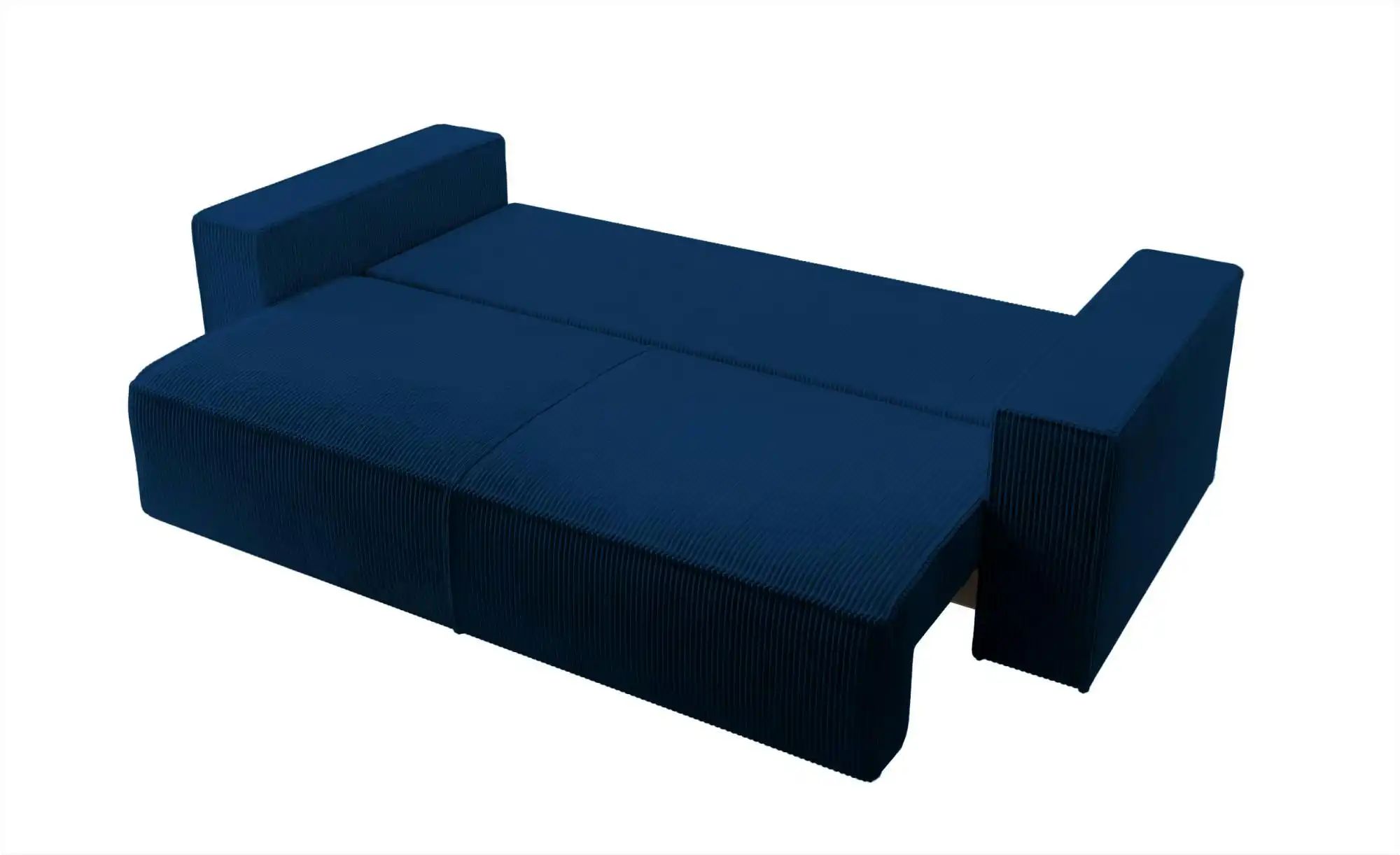 Thumbnail - Selsey Einzelsofa mit Schlaffunktion Farese ¦ blau ¦ Maße (cm): B: 257 H: 85 Polstermöbel > Sofas > 3-Sitzer - Höffner