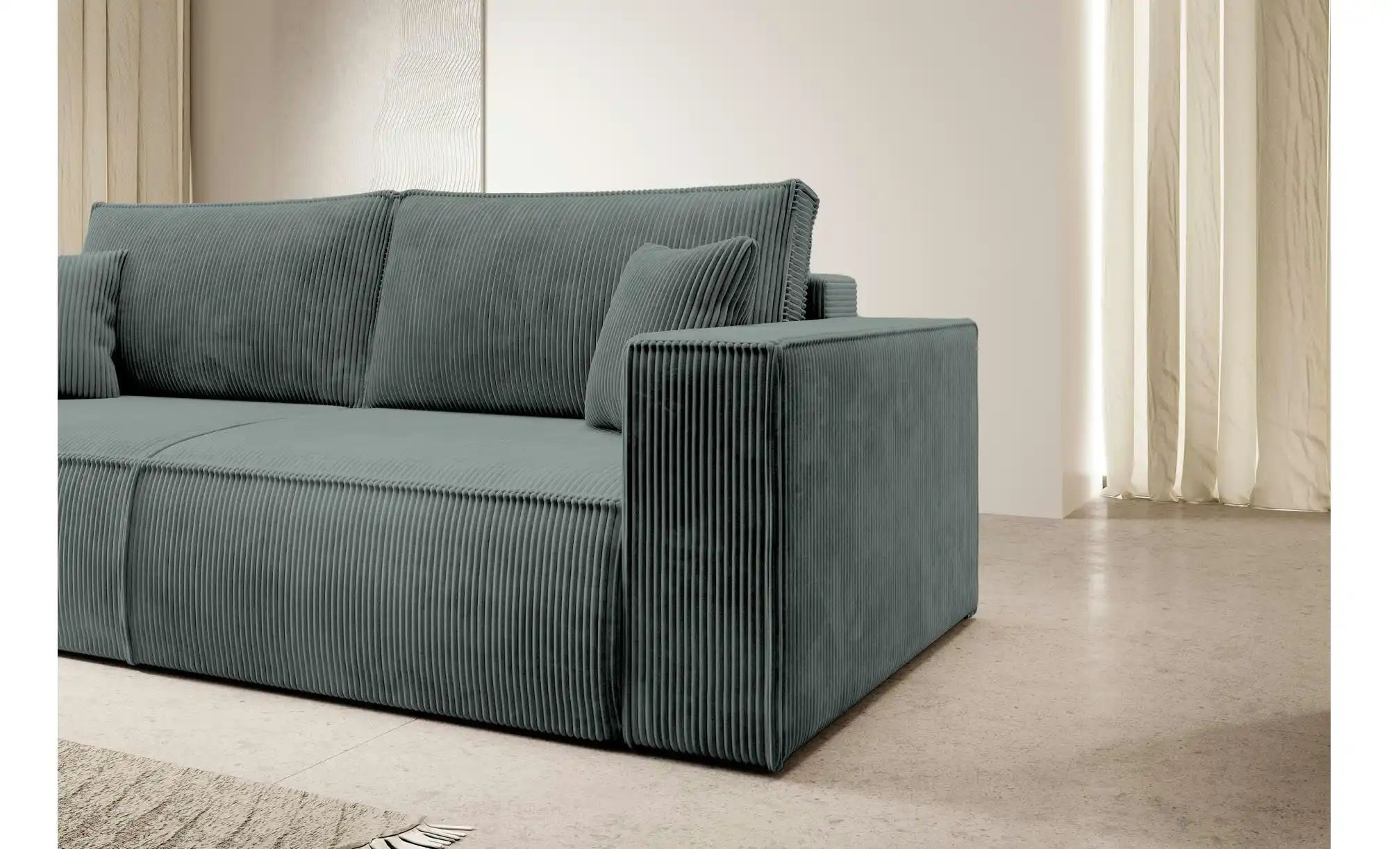 Selsey Einzelsofa mit Schlaffunktion Farese ¦ grau ¦ Maße (cm): B: 257 H: 8 günstig online kaufen