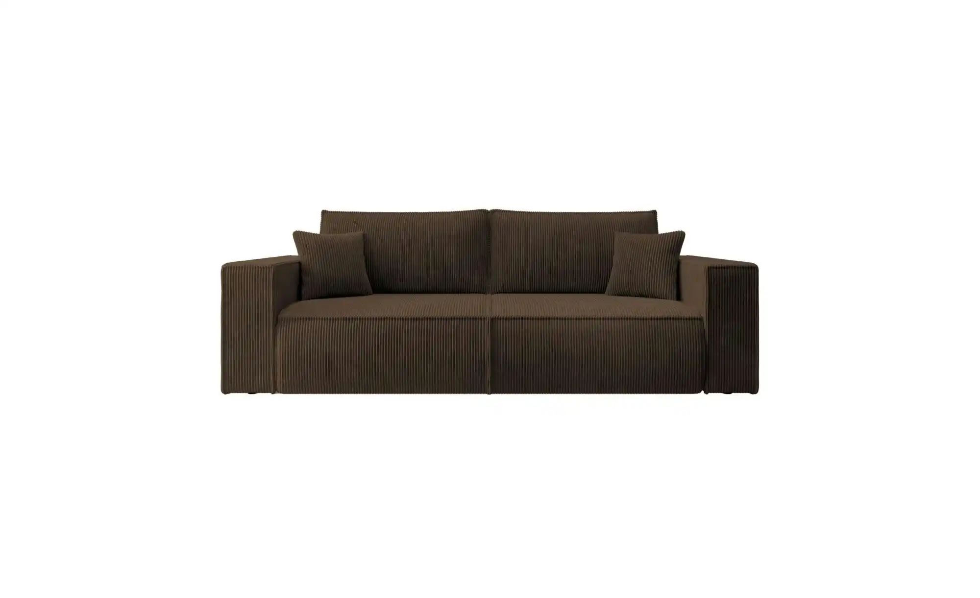 Einzelsofa  Farese ¦ braun ¦ Maße (cm): B: 257 H: 85 Polstermöbel > Sofas > günstig online kaufen