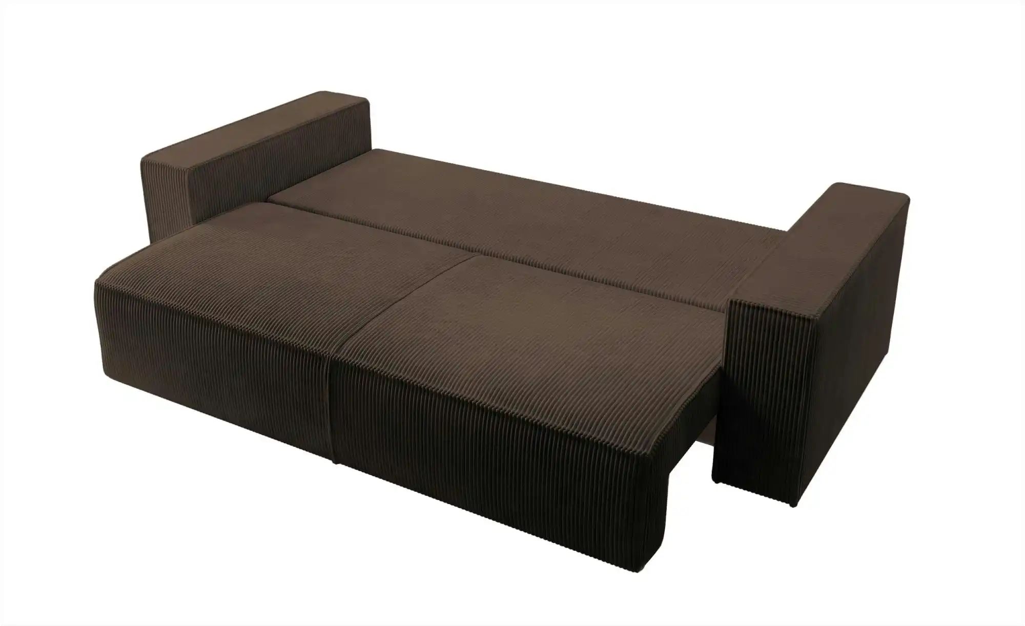 Thumbnail - Selsey Einzelsofa mit Schlaffunktion Farese ¦ braun ¦ Maße (cm): B: 257 H: 85 Polstermöbel > Sofas > 3-Sitzer - Höffner