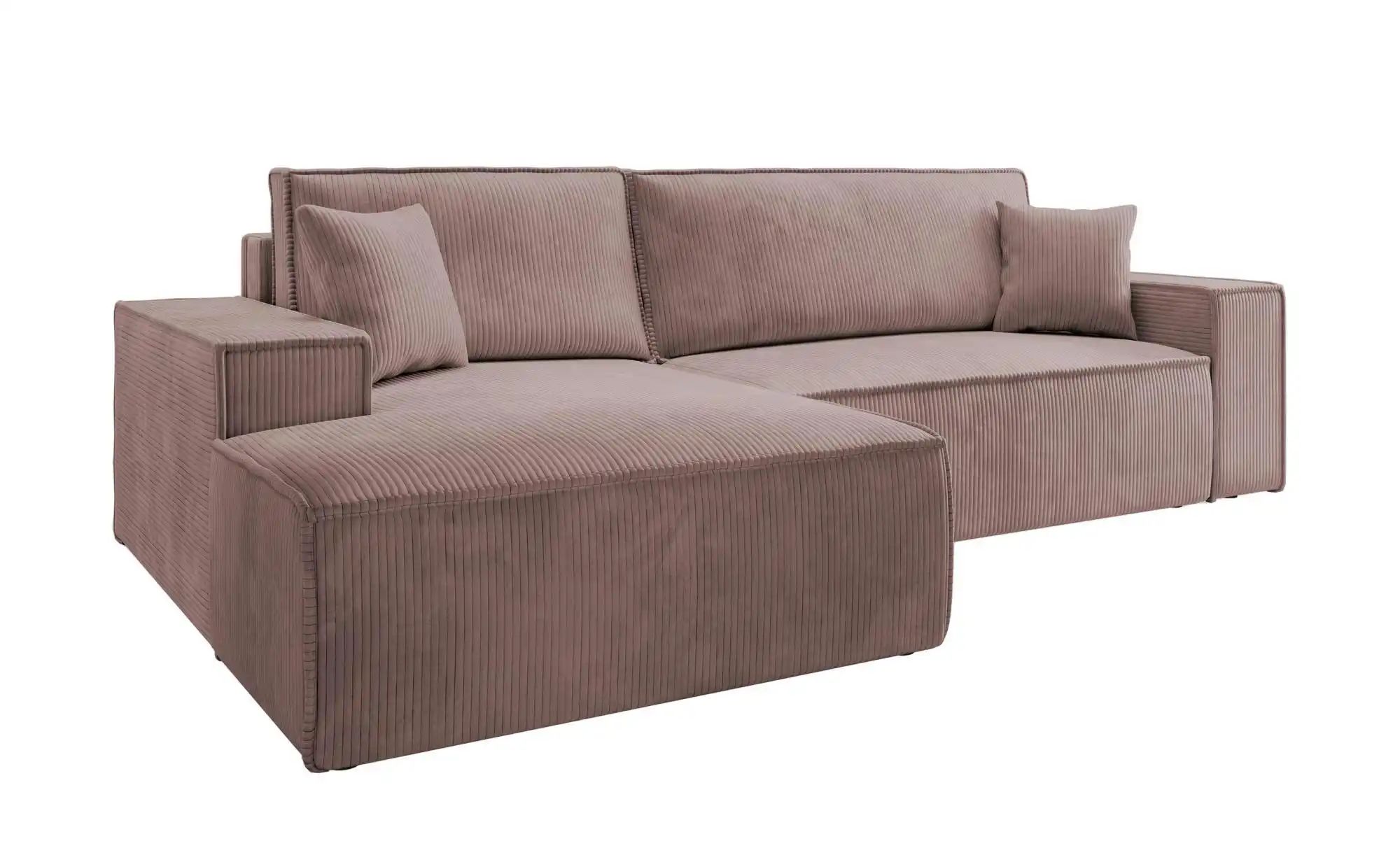 Selsey Ecksofa mit Schlaffunktion Farese  ¦ rosa/pink ¦ Maße (cm): B: 267 H günstig online kaufen