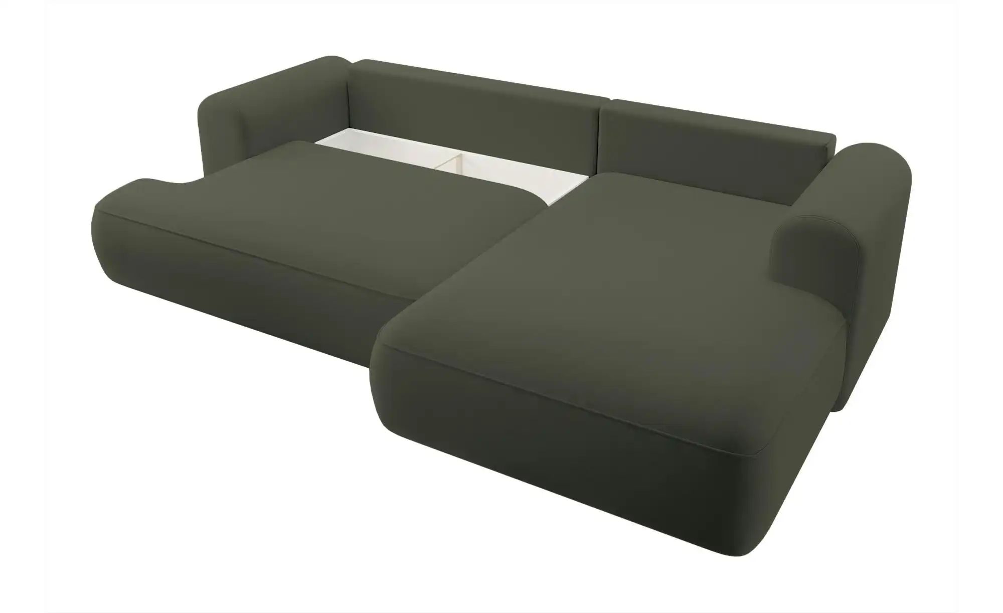Ecksofa  Ovo ¦ grün ¦ Maße (cm): B: 260 H: 93 Polstermöbel > Sofas > Ecksof günstig online kaufen