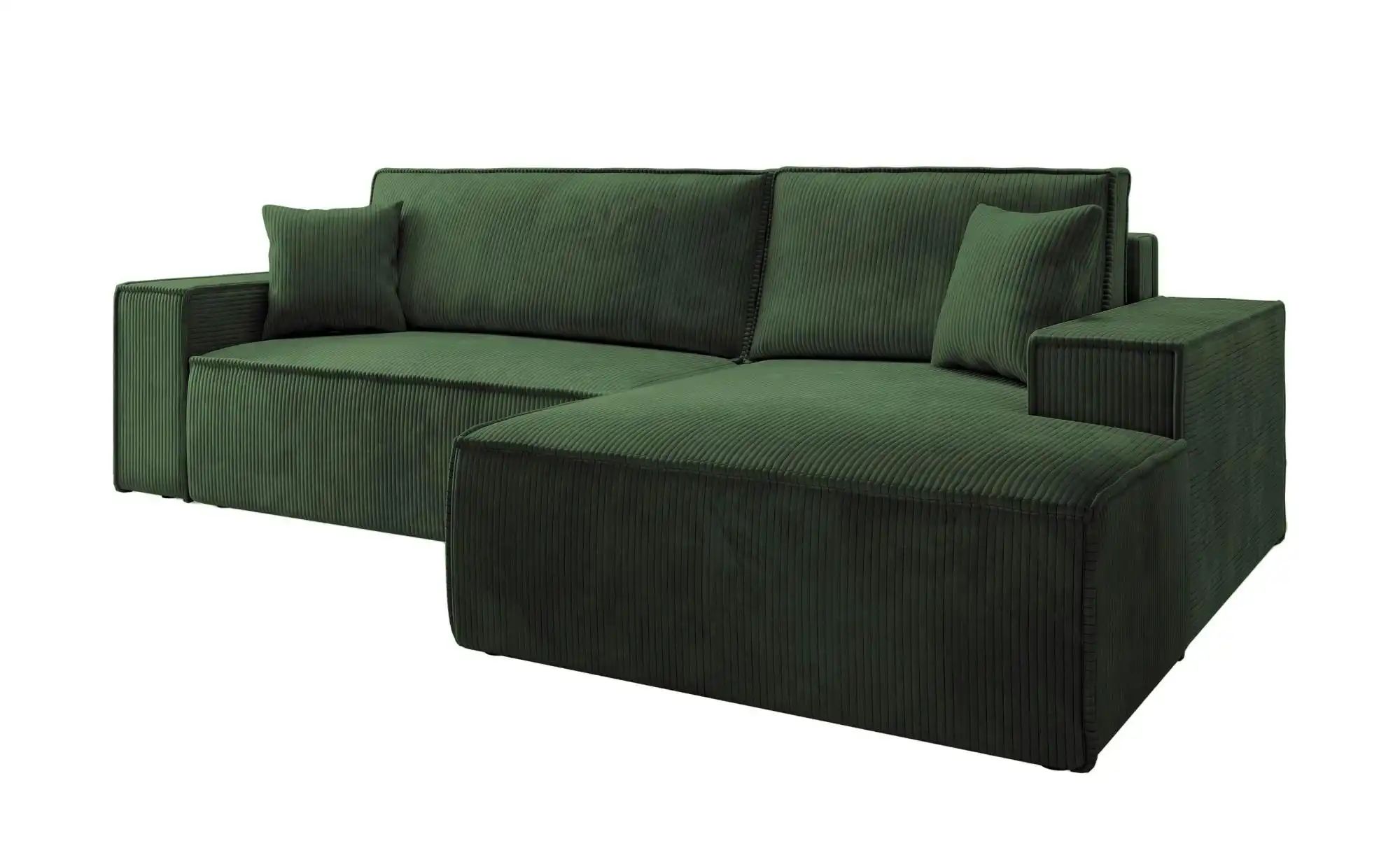 Thumbnail - Selsey Ecksofa mit Schlaffunktion Farese ¦ grün ¦ Maße (cm): B: 267 H: 85 Polstermöbel > Sofas > 3-Sitzer - Höffner