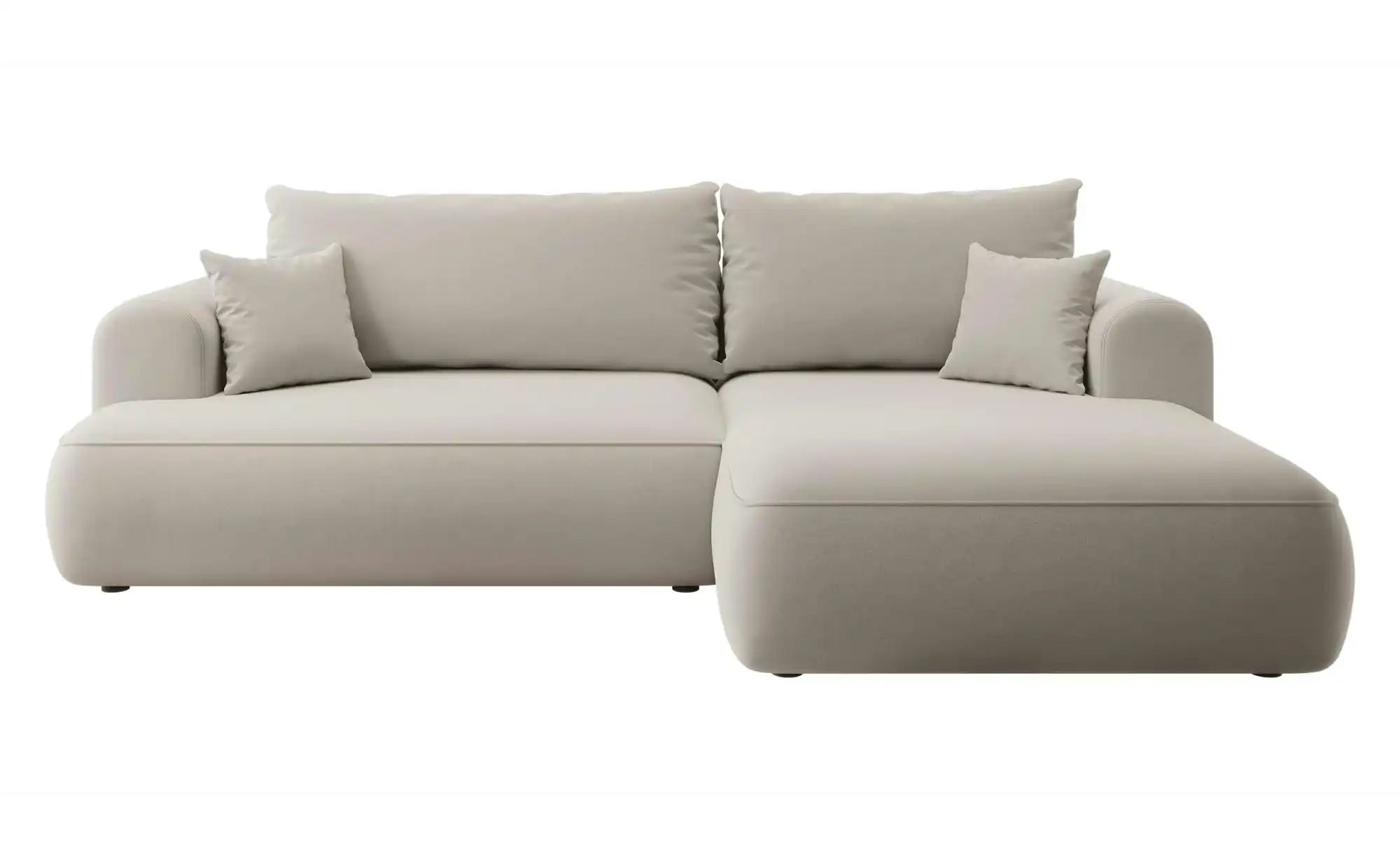 Ecksofa  Ovo ¦ creme ¦ Maße (cm): B: 260 H: 93 Polstermöbel > Sofas > Eckso günstig online kaufen