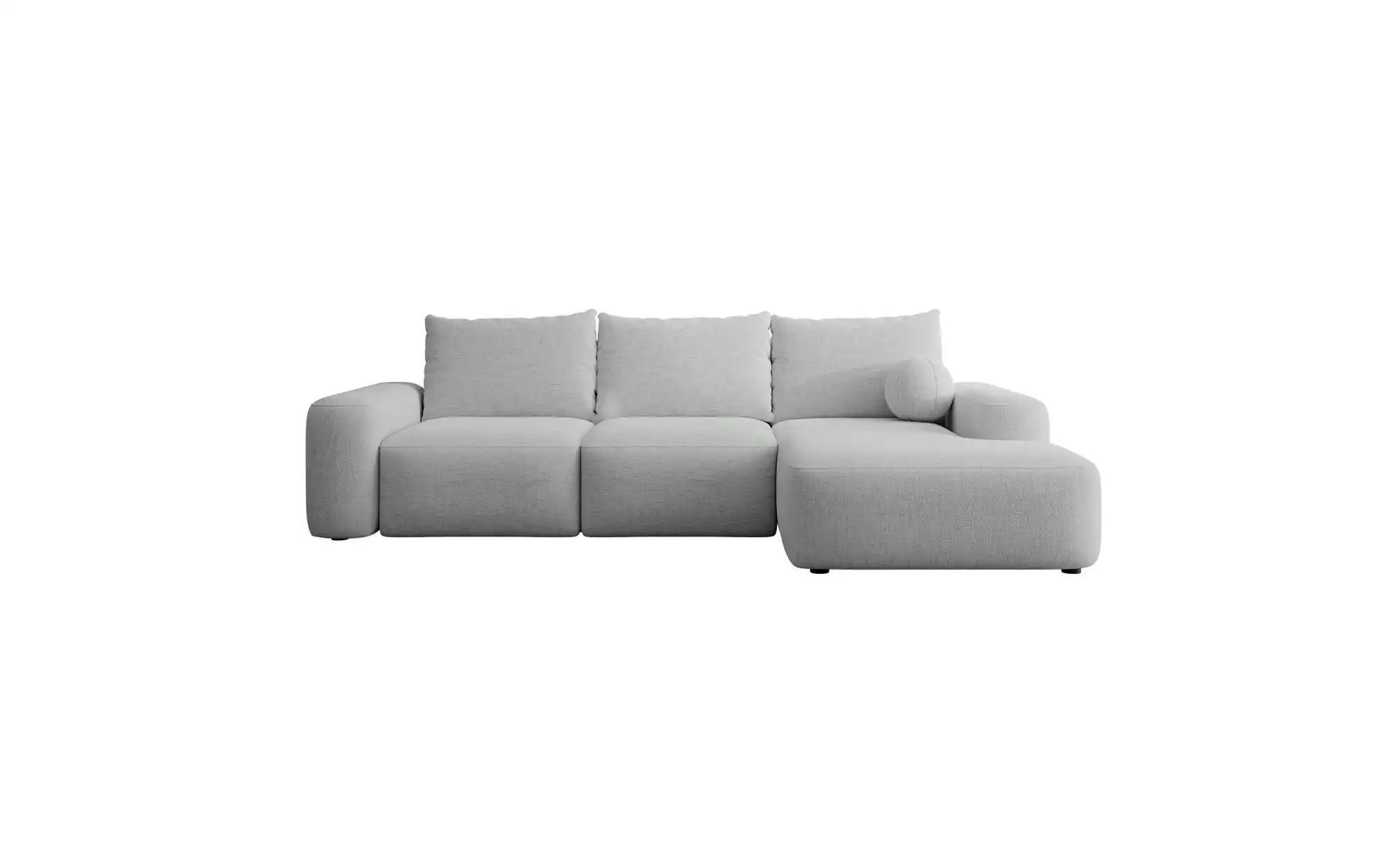 Selsey Ecksofa mit Schlaffunktion Carnos ¦ grau ¦ Maße (cm): B: 264 H: 82 P günstig online kaufen