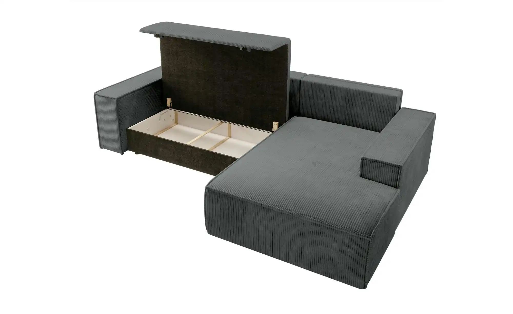 Selsey Ecksofa mit Schlaffunktion Farese  ¦ grau ¦ Maße (cm): B: 267 H: 85 günstig online kaufen