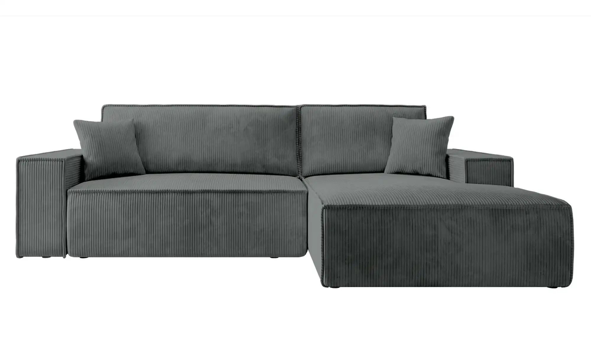 Selsey Ecksofa mit Schlaffunktion Farese  ¦ grau ¦ Maße (cm): B: 267 H: 85 günstig online kaufen