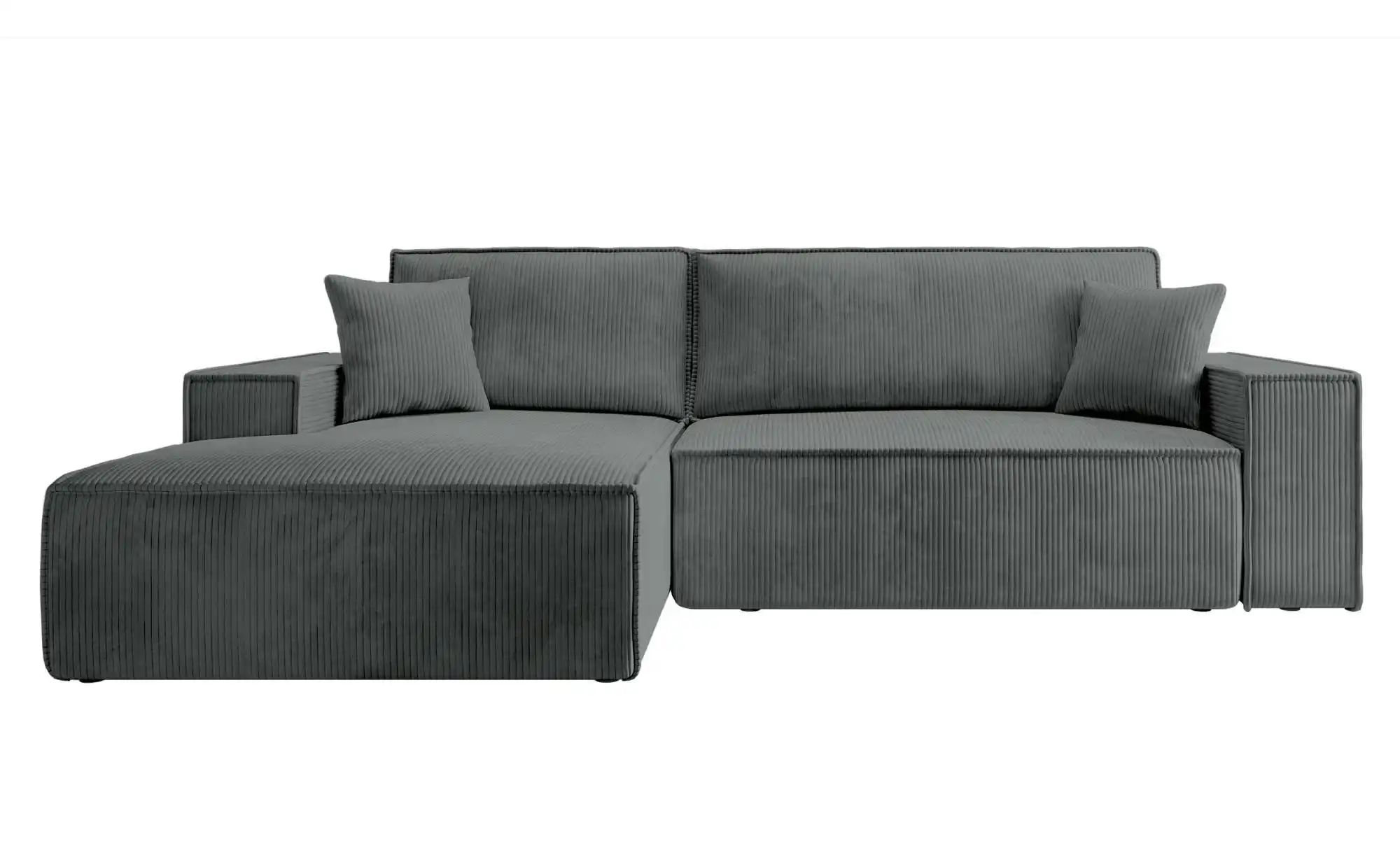 Selsey Ecksofa mit Schlaffunktion Farese  ¦ grau ¦ Maße (cm): B: 267 H: 85 günstig online kaufen