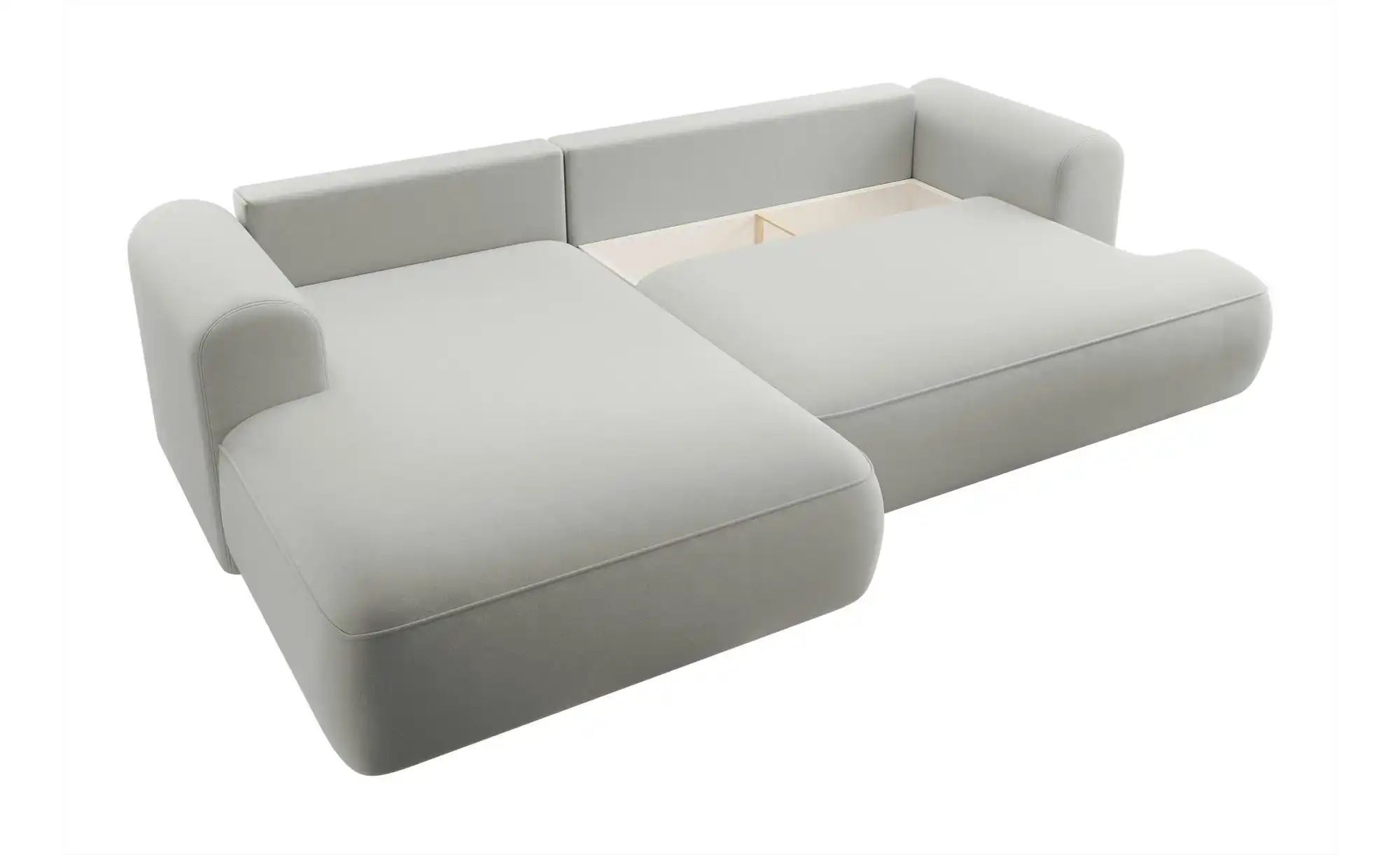 Ecksofa mit Schlaffunktion Ovo ¦ grau ¦ Maße (cm): B: 260 H: 93 Polstermöbe günstig online kaufen