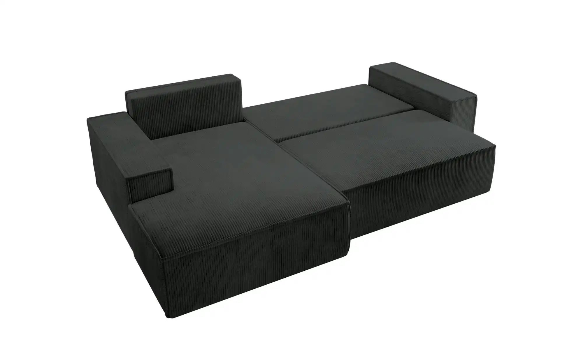 Selsey Ecksofa mit Schlaffunktion Farese  ¦ schwarz ¦ Maße (cm): B: 267 H: günstig online kaufen