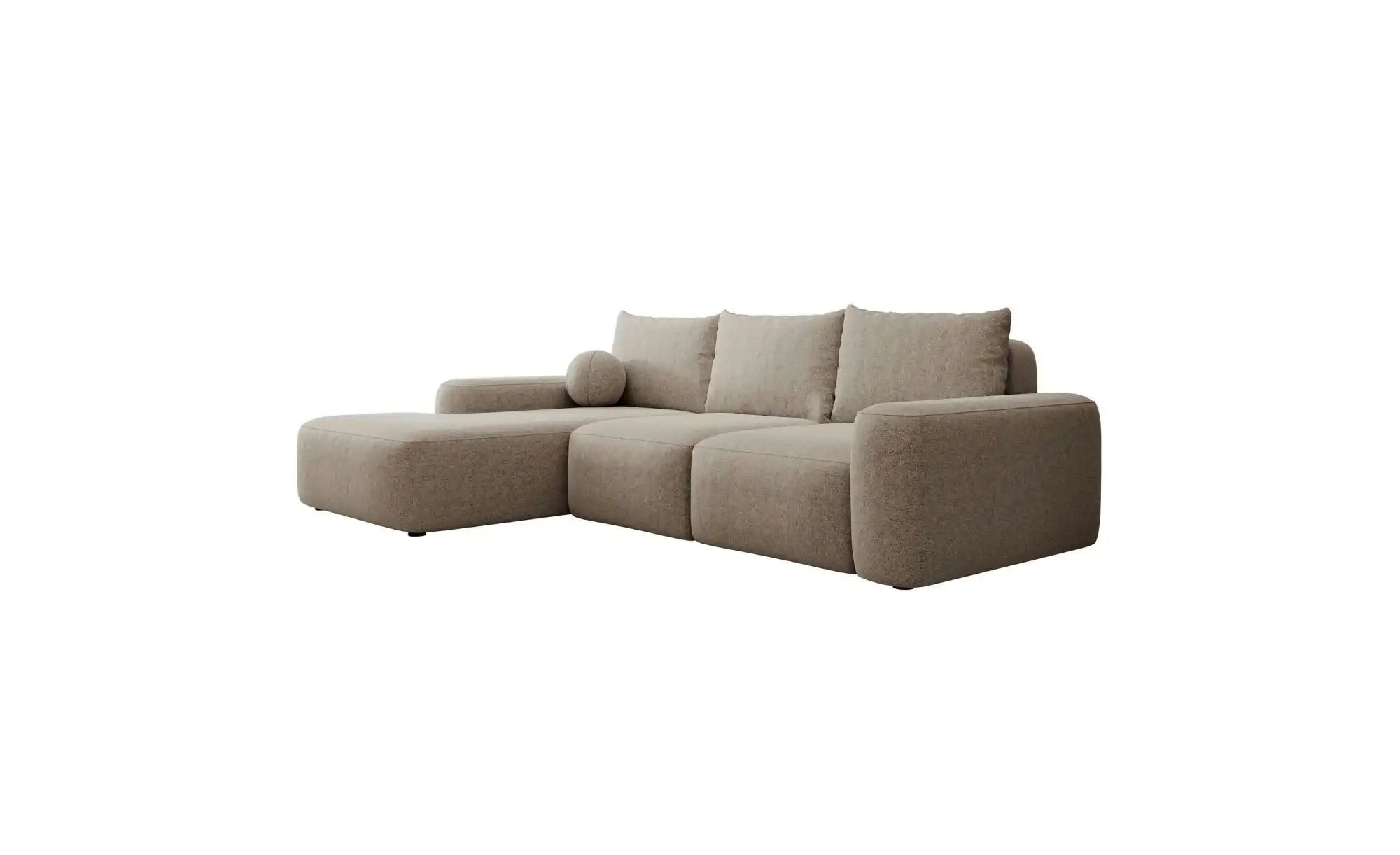 Selsey Ecksofa mit Schlaffunktion Carnos ¦ braun ¦ Maße (cm): B: 264 H: 82 günstig online kaufen