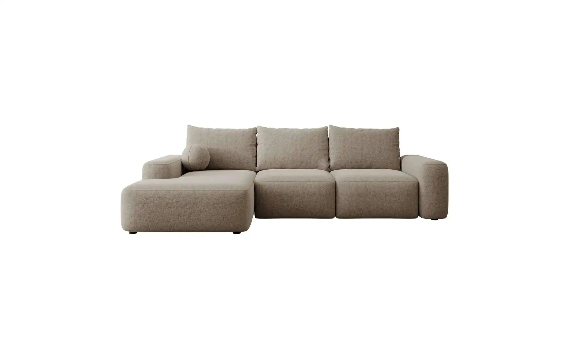 Selsey Ecksofa mit Schlaffunktion Carnos ¦ braun ¦ Maße (cm): B: 264 H: 82 günstig online kaufen