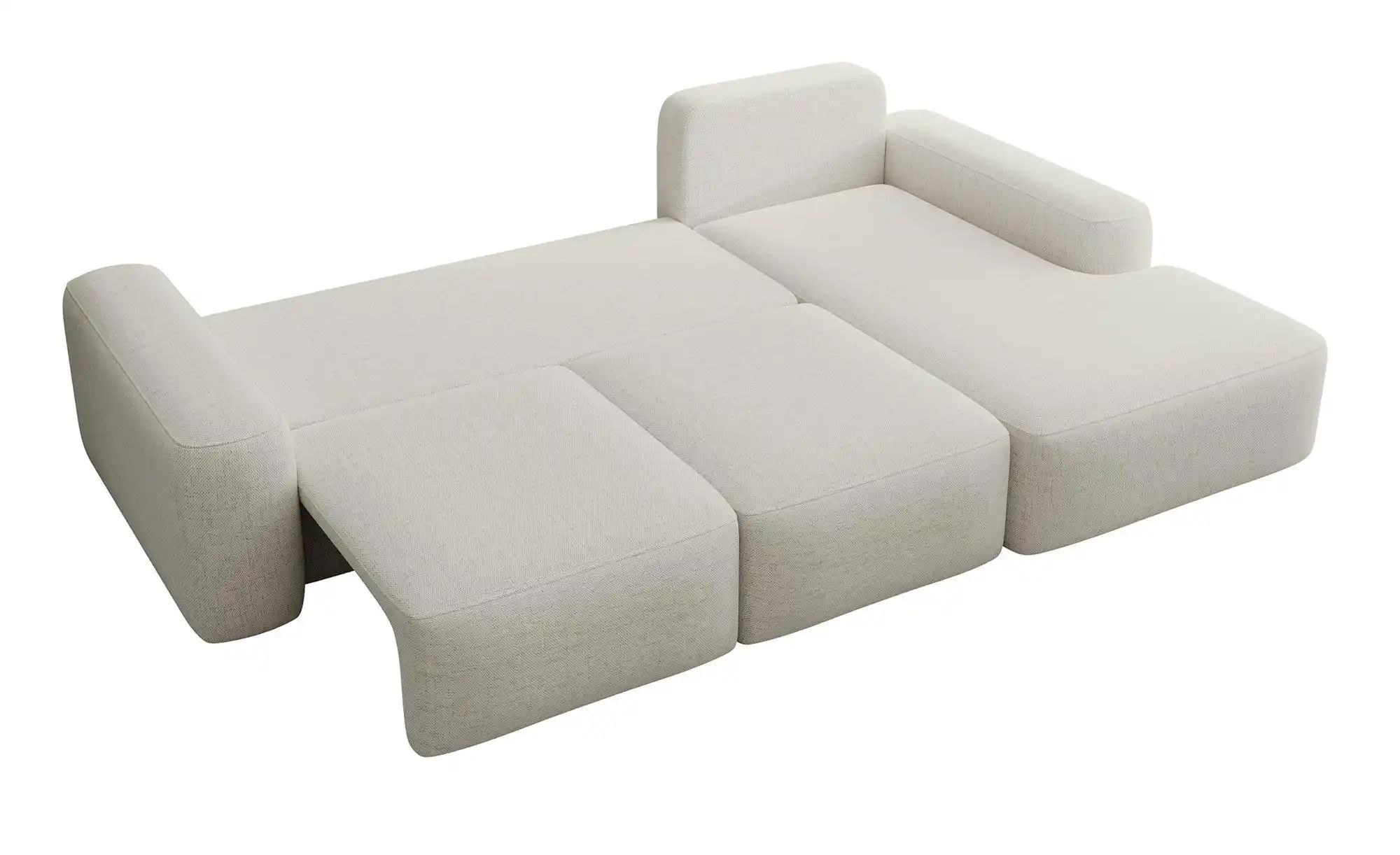 Selsey Ecksofa mit Schlaffunktion Carnos ¦ creme ¦ Maße (cm): B: 264 H: 82 günstig online kaufen