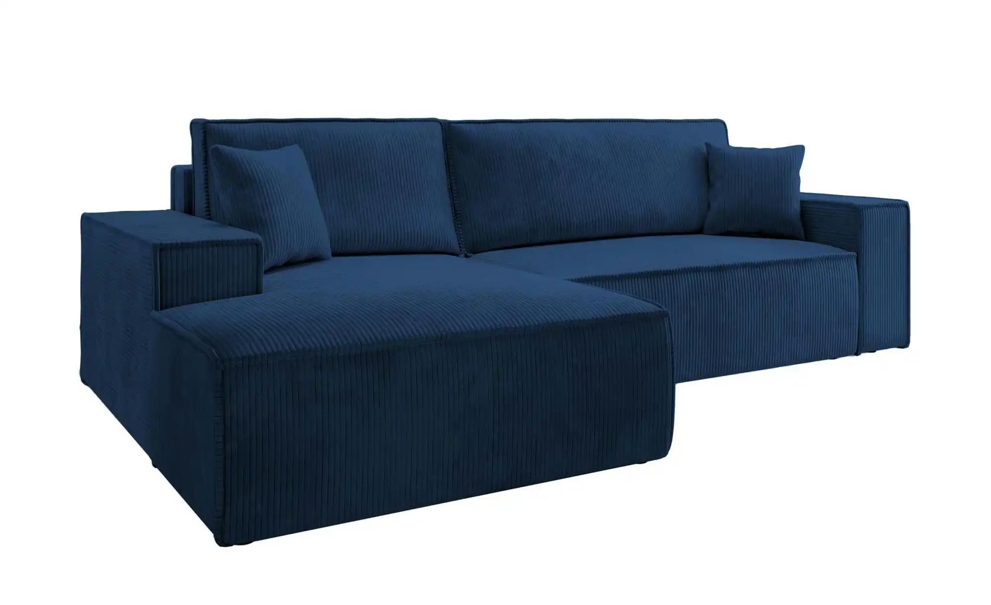 Selsey Ecksofa mit Schlaffunktion Farese ¦ blau ¦ Maße (cm): B: 267 H: 85 P günstig online kaufen