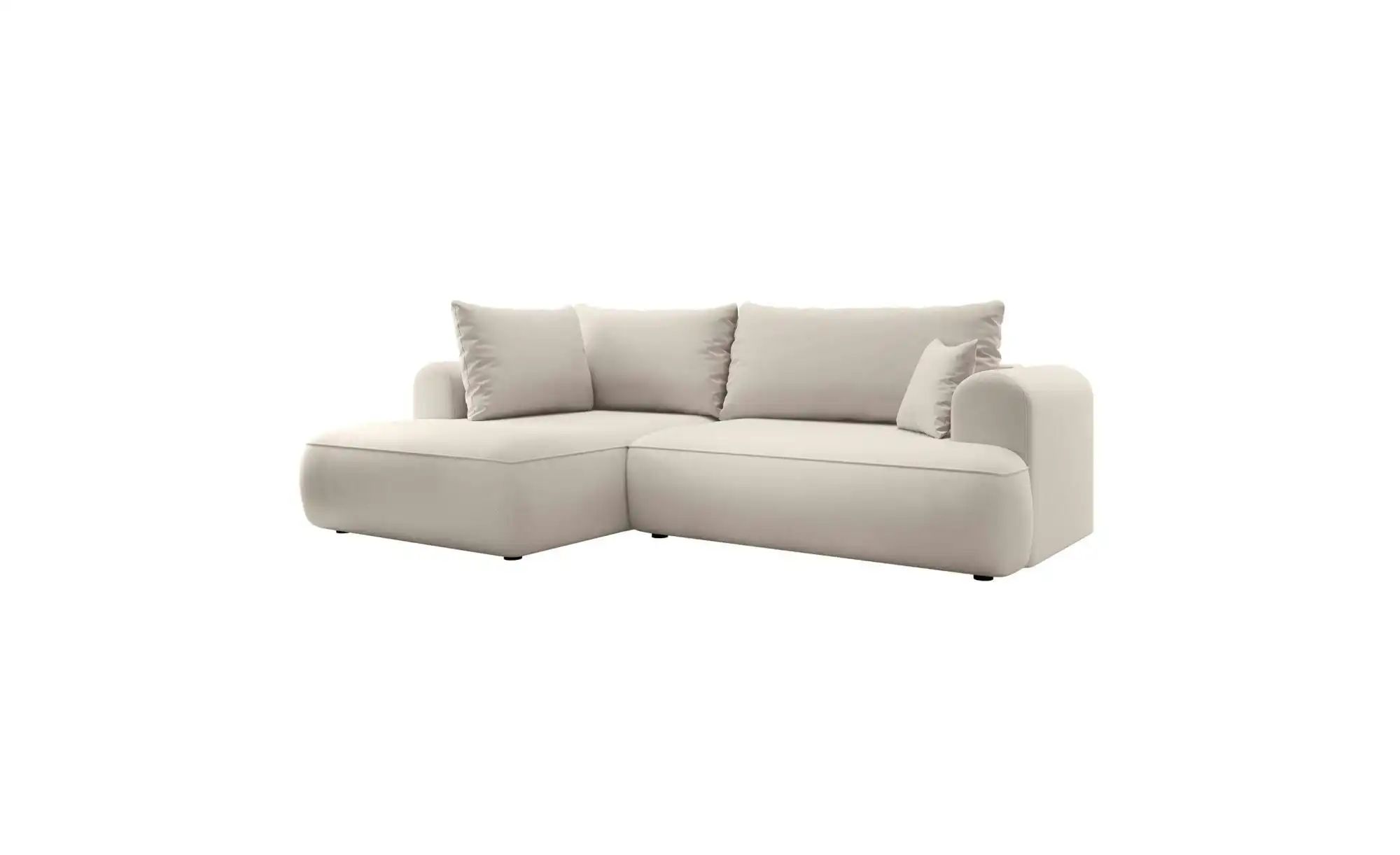 Ecksofa  Ovo ¦ beige ¦ Maße (cm): B: 262 H: 95 Polstermöbel > Sofas > Eckso günstig online kaufen