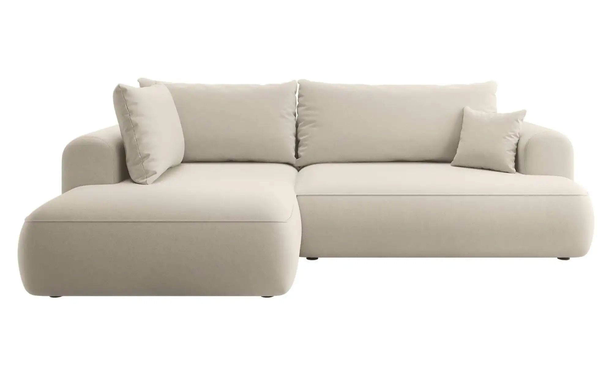 Ecksofa  Ovo ¦ beige ¦ Maße (cm): B: 262 H: 95 Polstermöbel > Sofas > Eckso günstig online kaufen