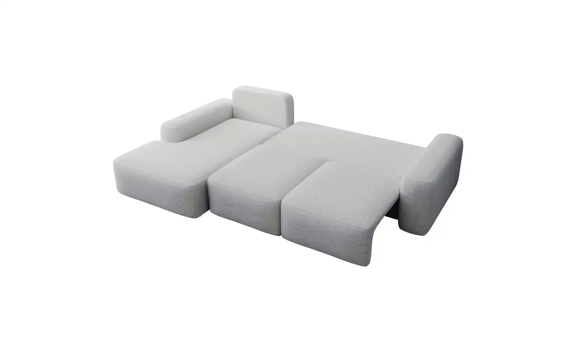 Selsey Ecksofa mit Schlaffunktion Carnos ¦ grau ¦ Maße (cm): B: 264 H: 82 P günstig online kaufen