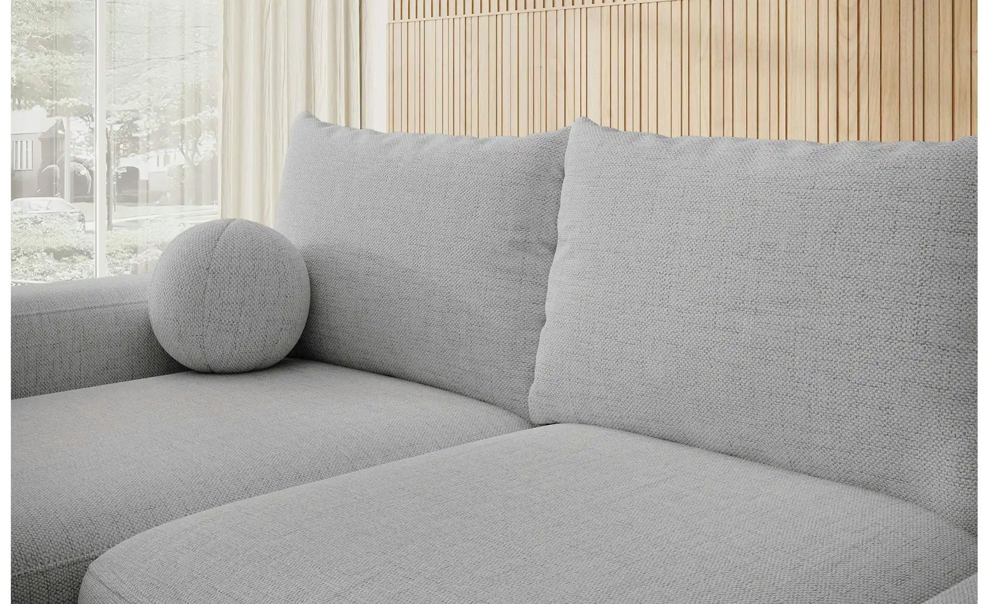 Thumbnail - Selsey Ecksofa mit Schlaffunktion Carnos ¦ grau ¦ Maße (cm): B: 264 H: 82 Polstermöbel > Sofas > Ecksofas - Höffner