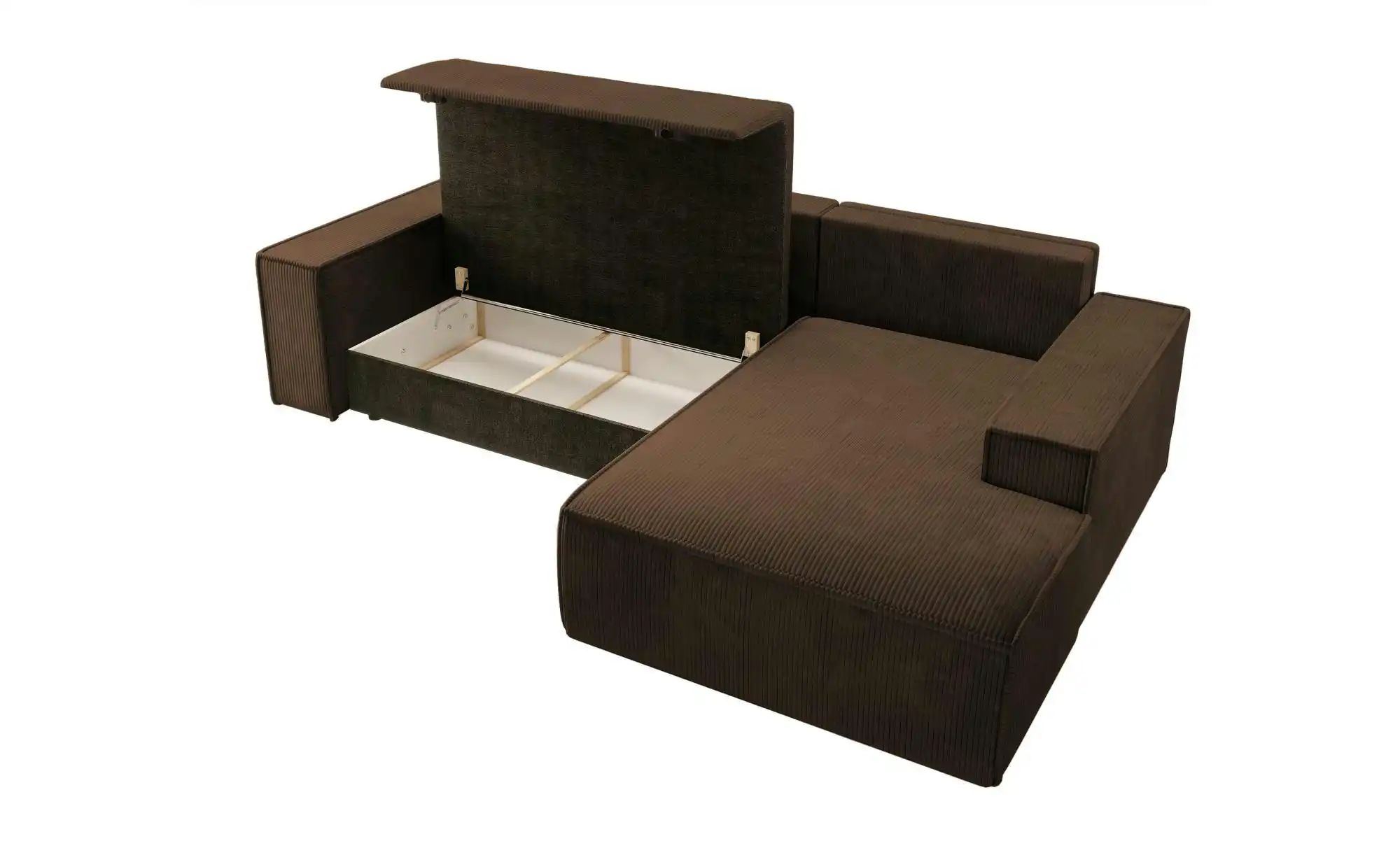 Thumbnail - Selsey Ecksofa mit Schlaffunktion Farese ¦ braun ¦ Maße (cm): B: 267 H: 85 Polstermöbel > Sofas > 3-Sitzer - Höffner