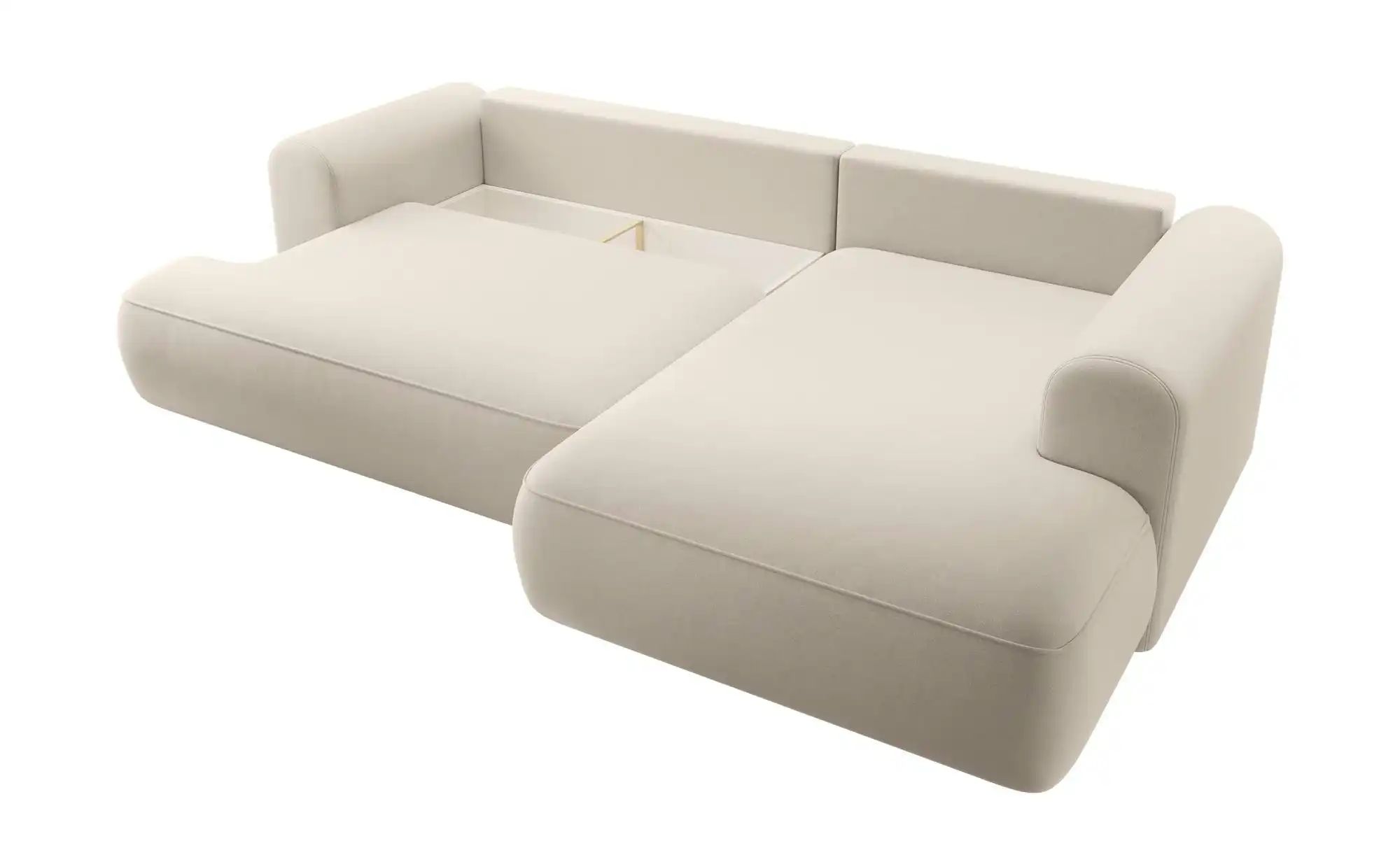 Ecksofa mit Schlaffunktion Ovo ¦ beige ¦ Maße (cm): B: 262 H: 95 Polstermöb günstig online kaufen