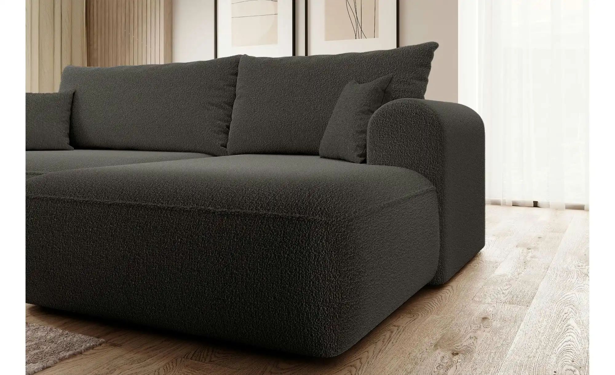 Selsey Ecksofa mit Schlaffunktion Ovo ¦ grau ¦ Maße (cm): B: 260 H: 93 Pols günstig online kaufen