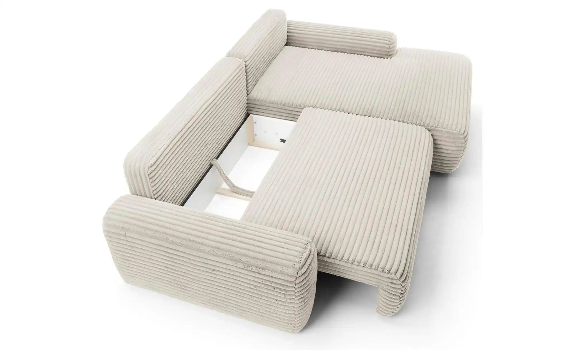 Thumbnail - Selsey Ecksofa mit Schlaffunktion Alferia ¦ creme ¦ Maße (cm): B: 264 H: 82 Polstermöbel > Sofas > 3-Sitzer - Höffner