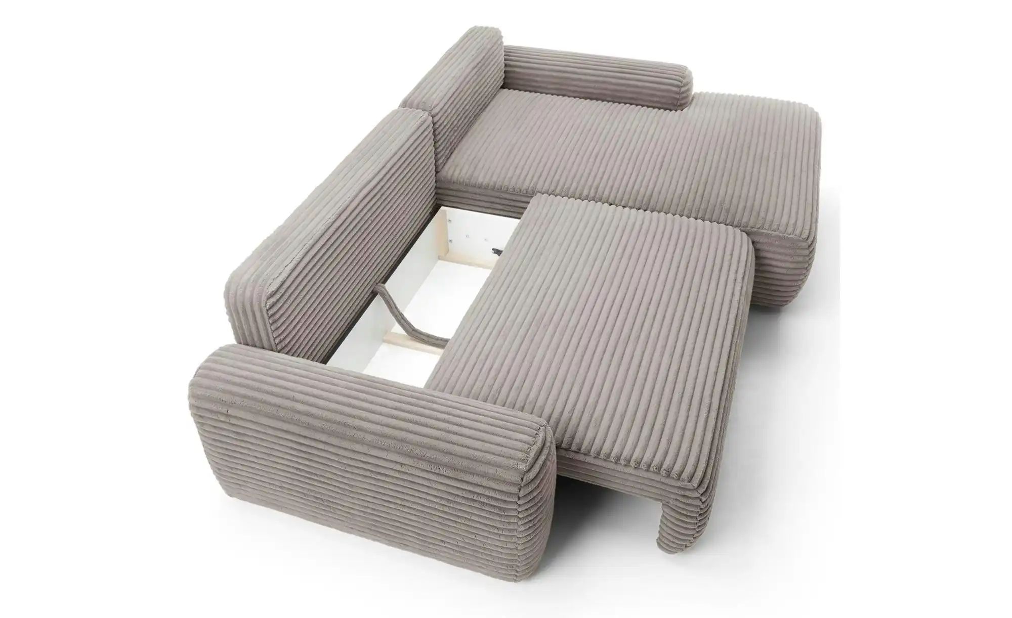 Selsey Ecksofa mit Schlaffunktion Alferia ¦ grau ¦ Maße (cm): B: 264 H: 82 günstig online kaufen