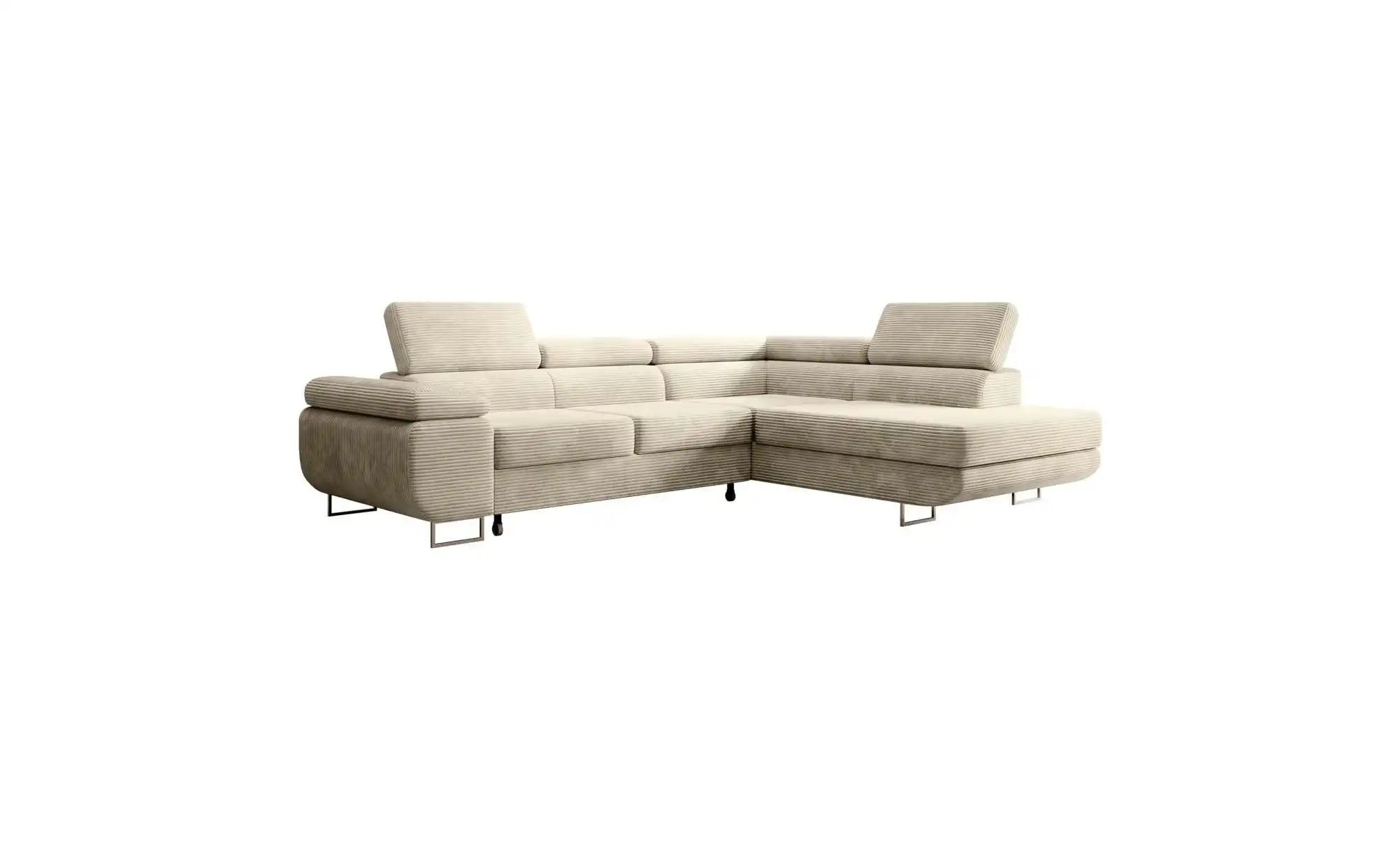 Selsey Ecksofa mit Schlaffunktion Stevil ¦ beige ¦ Maße (cm): B: 275 H: 90 günstig online kaufen